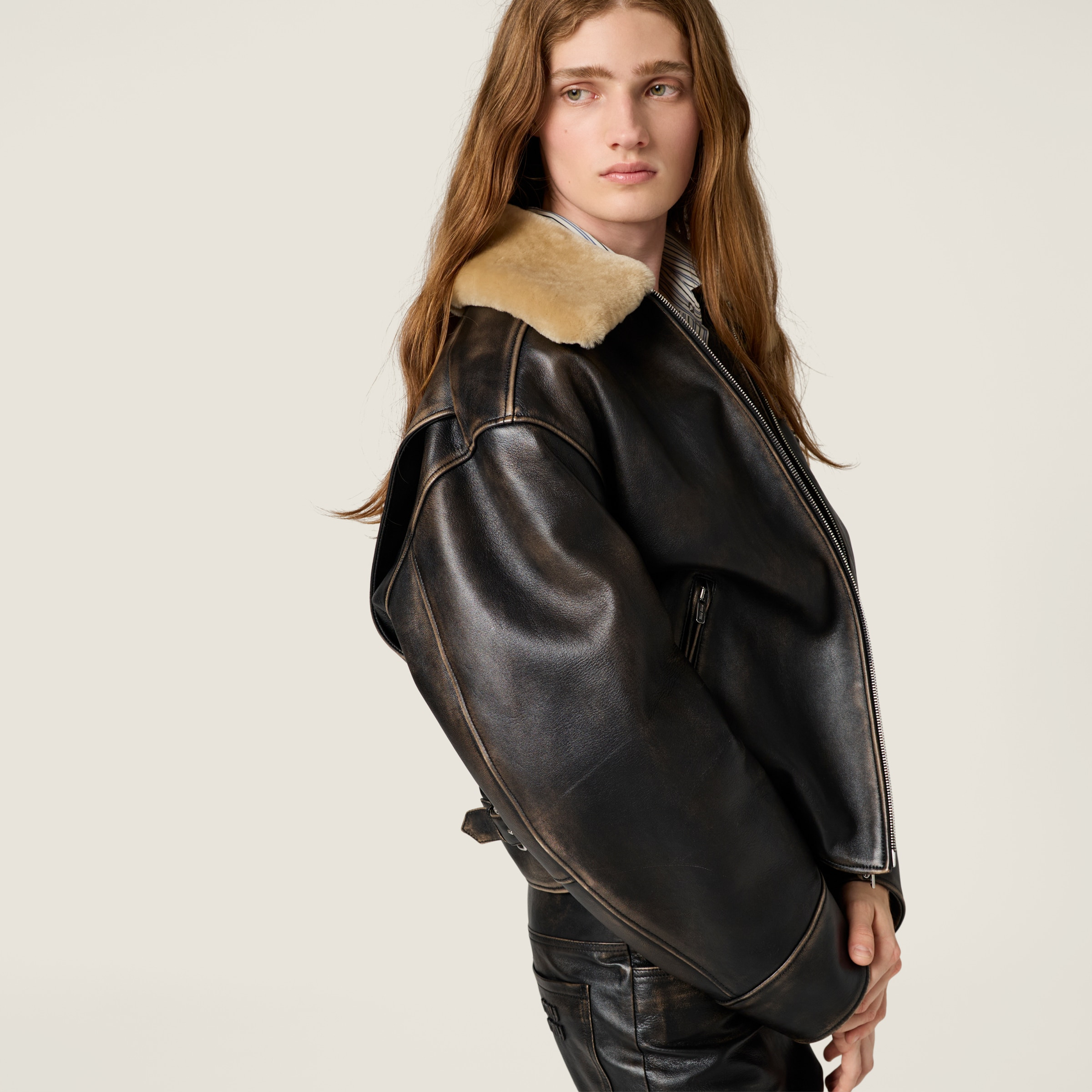 Nappa leather jacket - 4