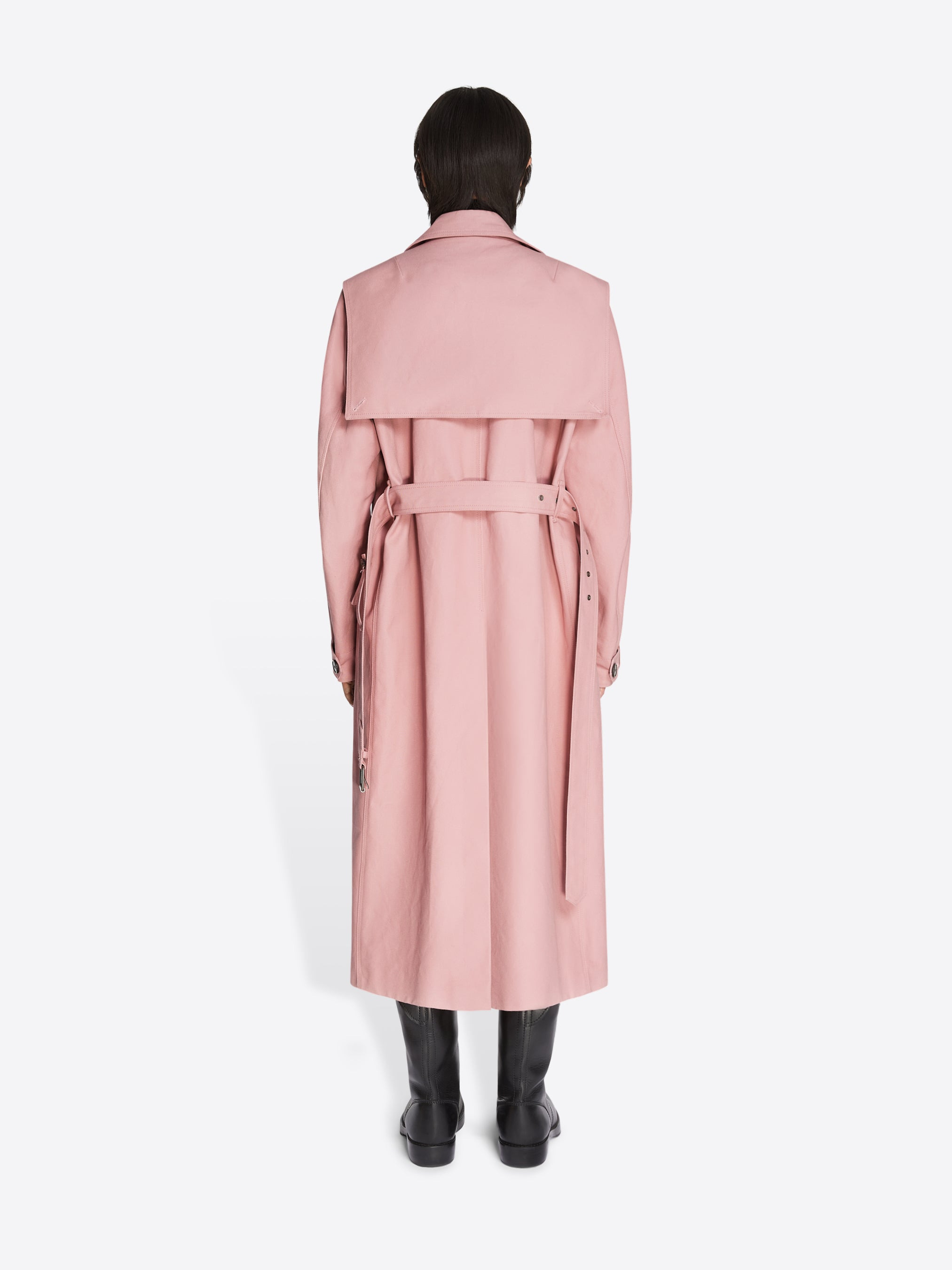 COTTON TRENCH COAT - 4
