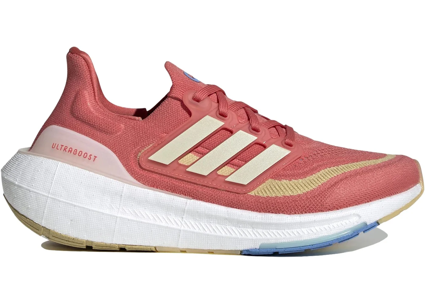 adidas Ultra Boost Light Blue Burst Yellow (Women's) - 1