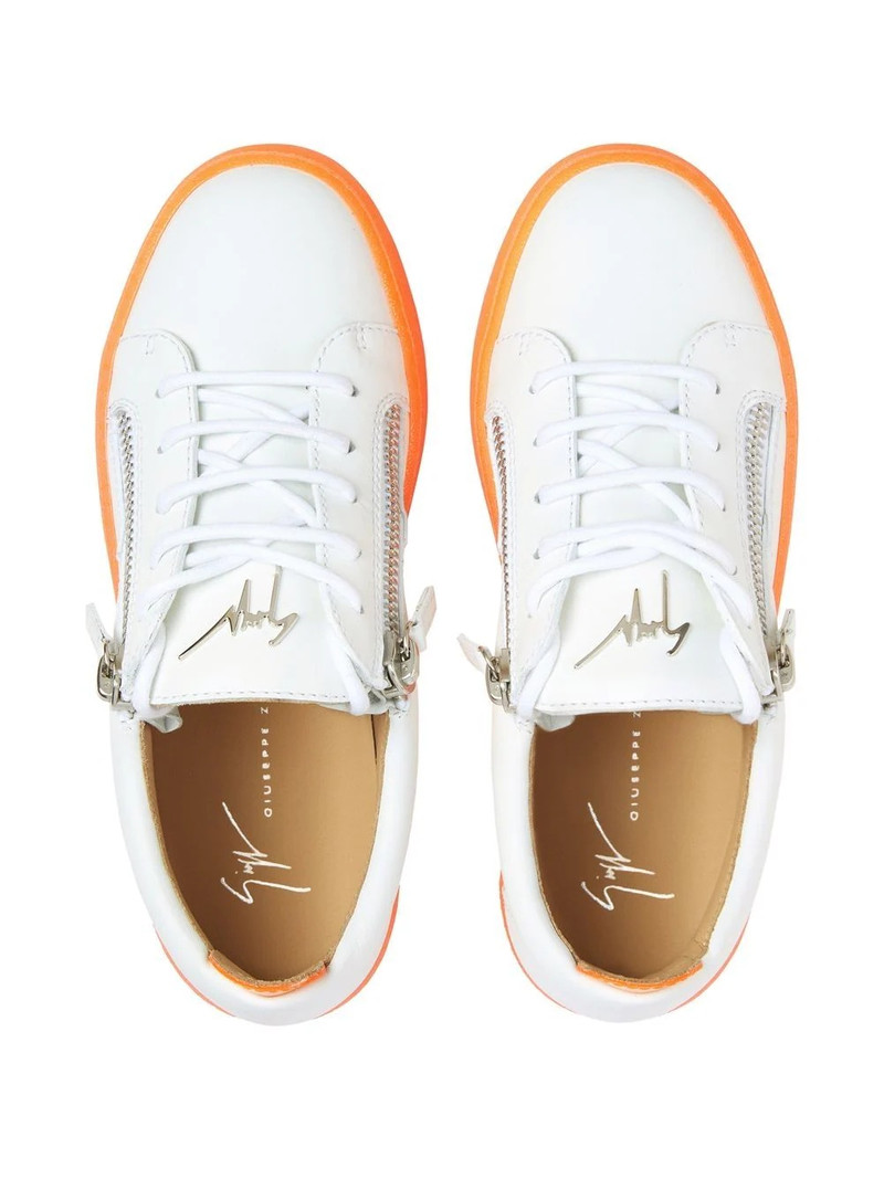 Gail contrast-sole sneakers 4