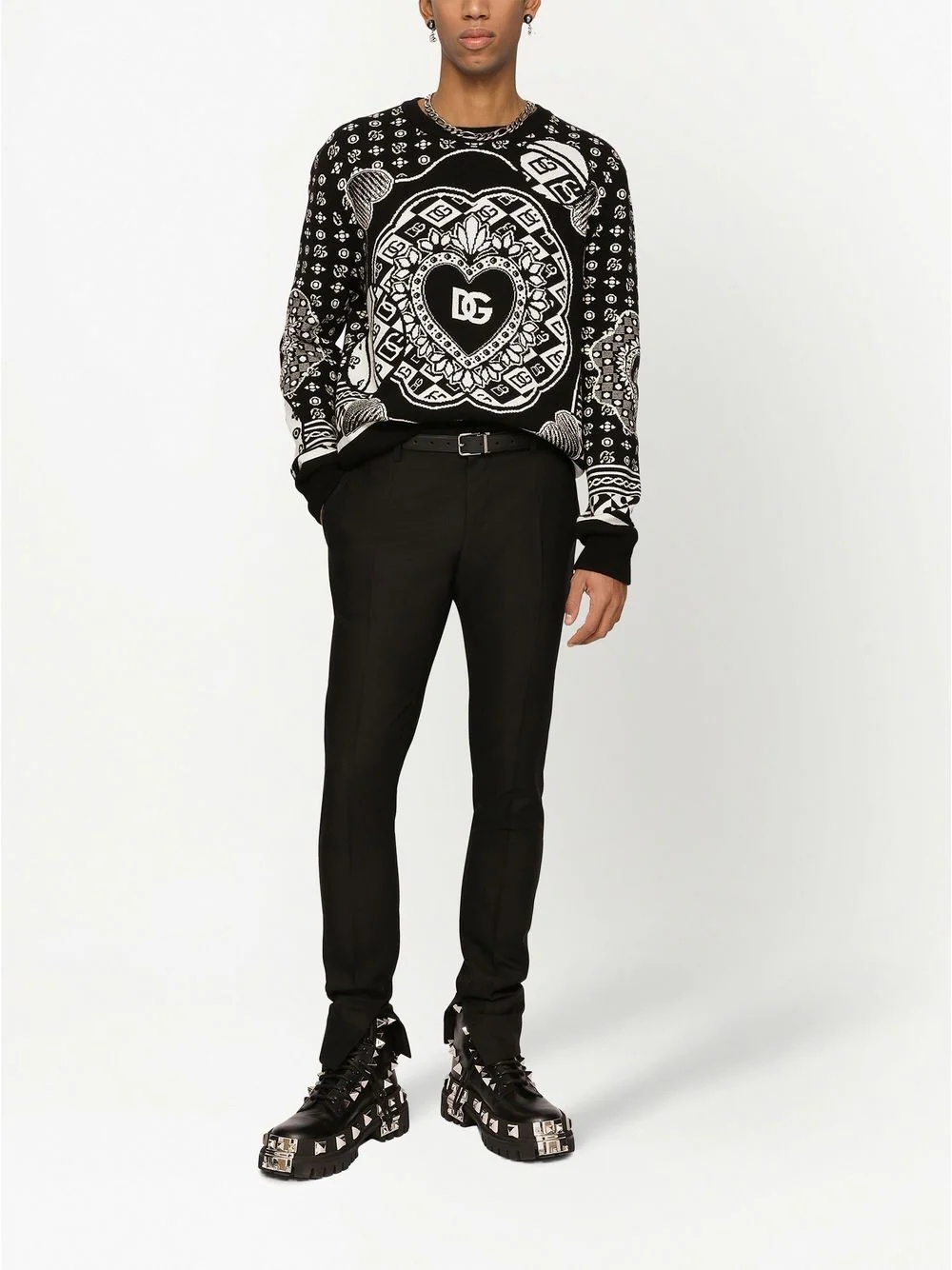 logo-print jumper - 3