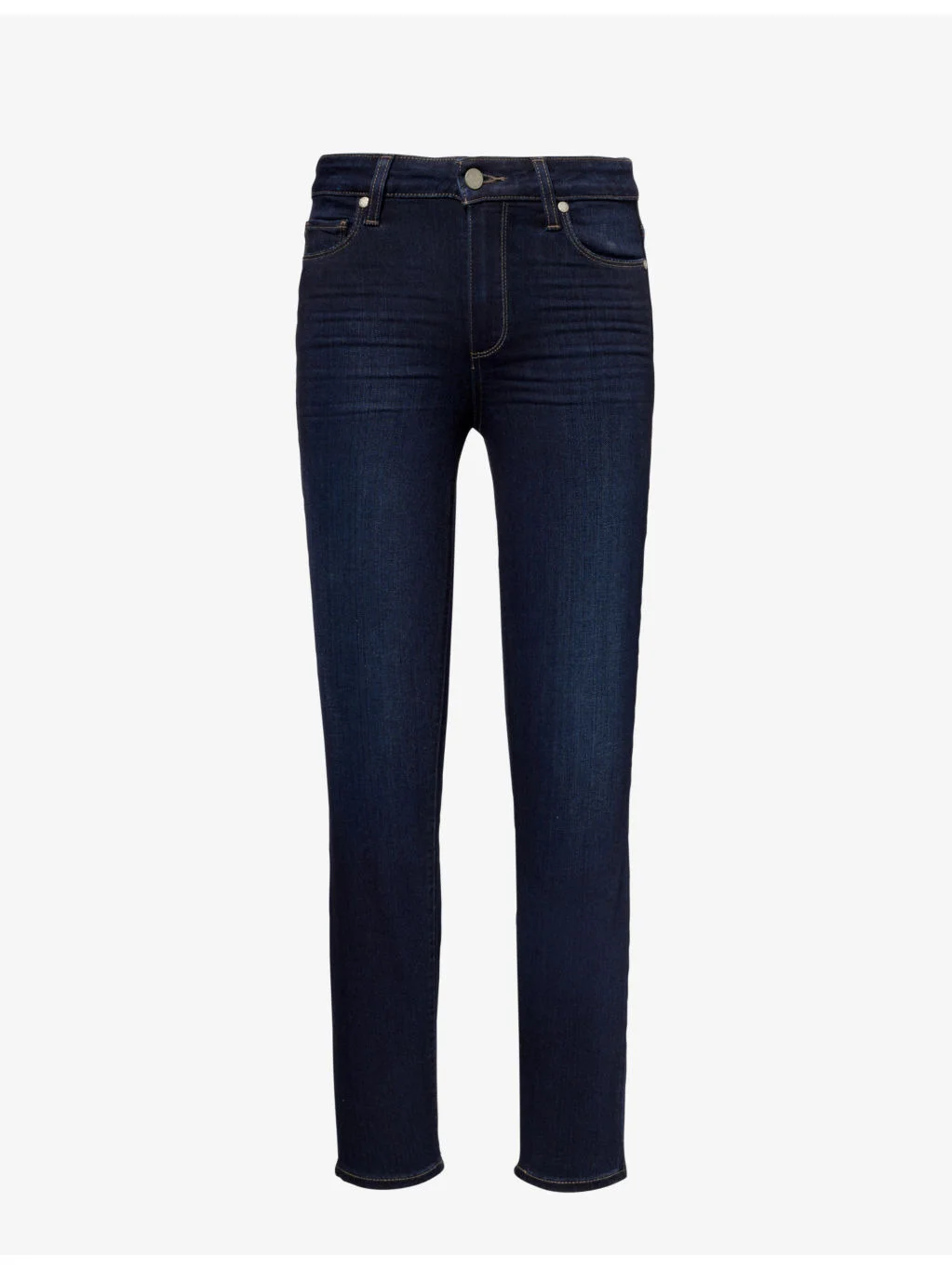 Hoxton tapered-leg mid-rise stretch denim-blend jeans - 1