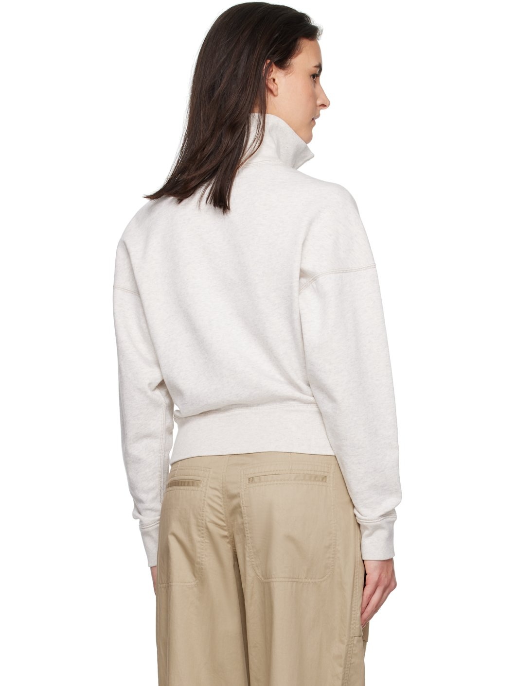 Gray Ross Logo Sweatshirt - 3