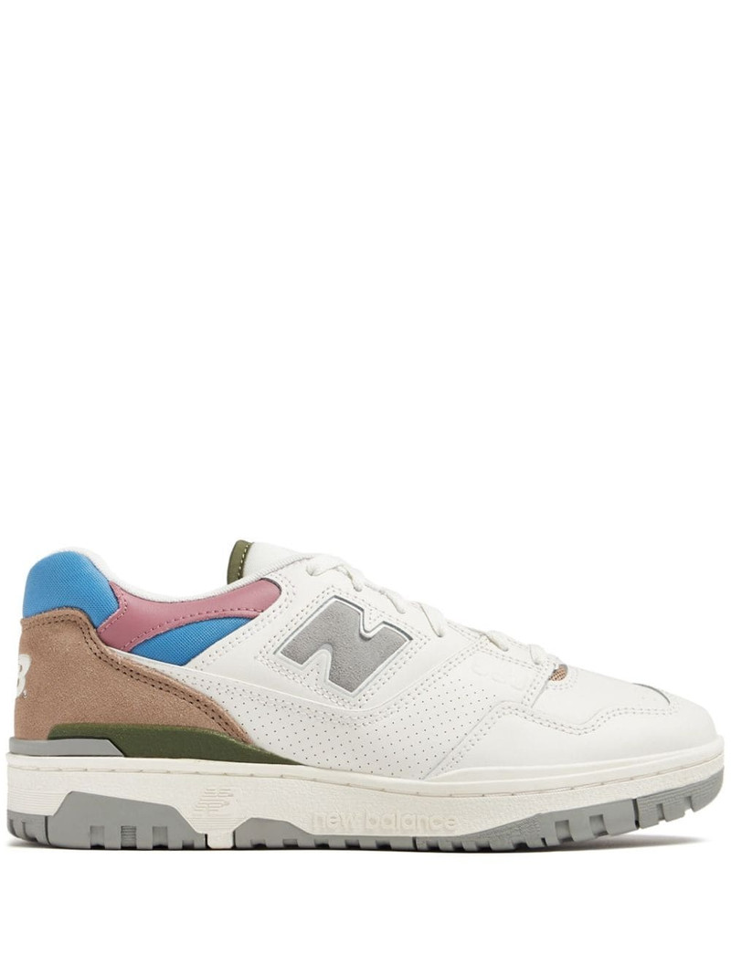 550 lace-up leather sneakers 1