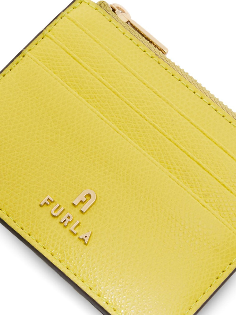 small Camelia zipped card holder 4