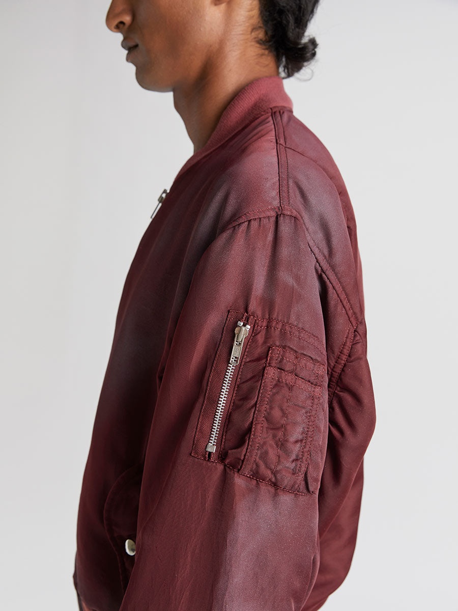 Sunburnt Bomber Jacket Polisportiva Red - 4