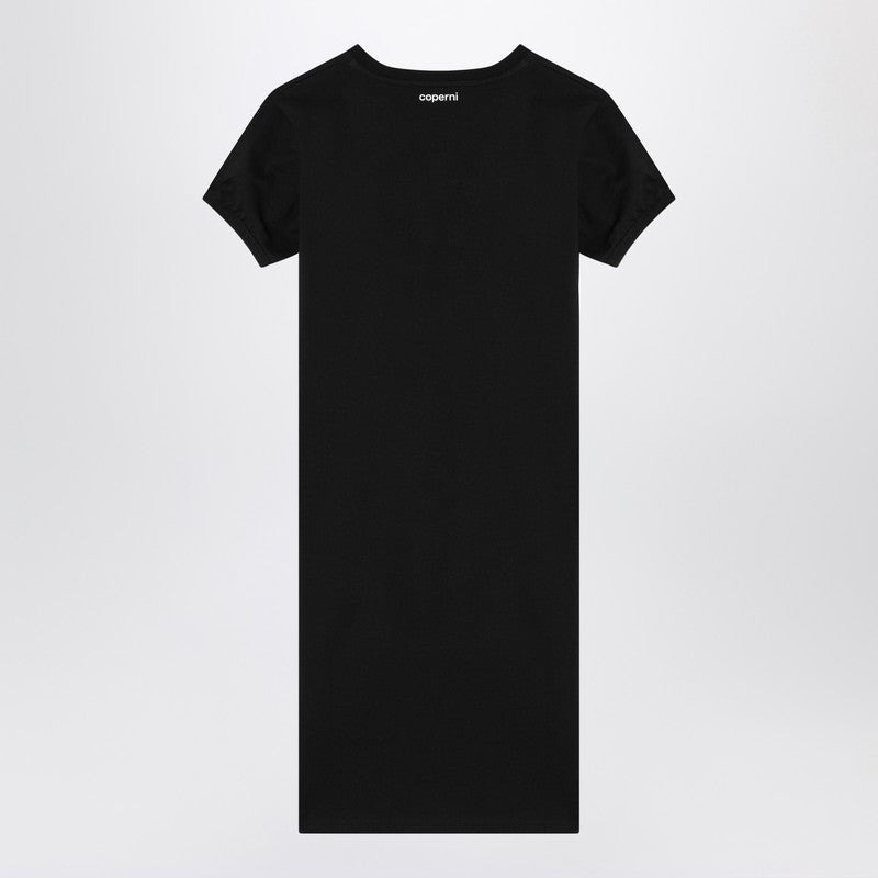 Coperni Black Mini Dress With Heart Women - 2