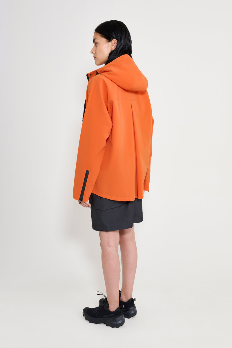 Faversham Matte Raincoat Pumpkin 3