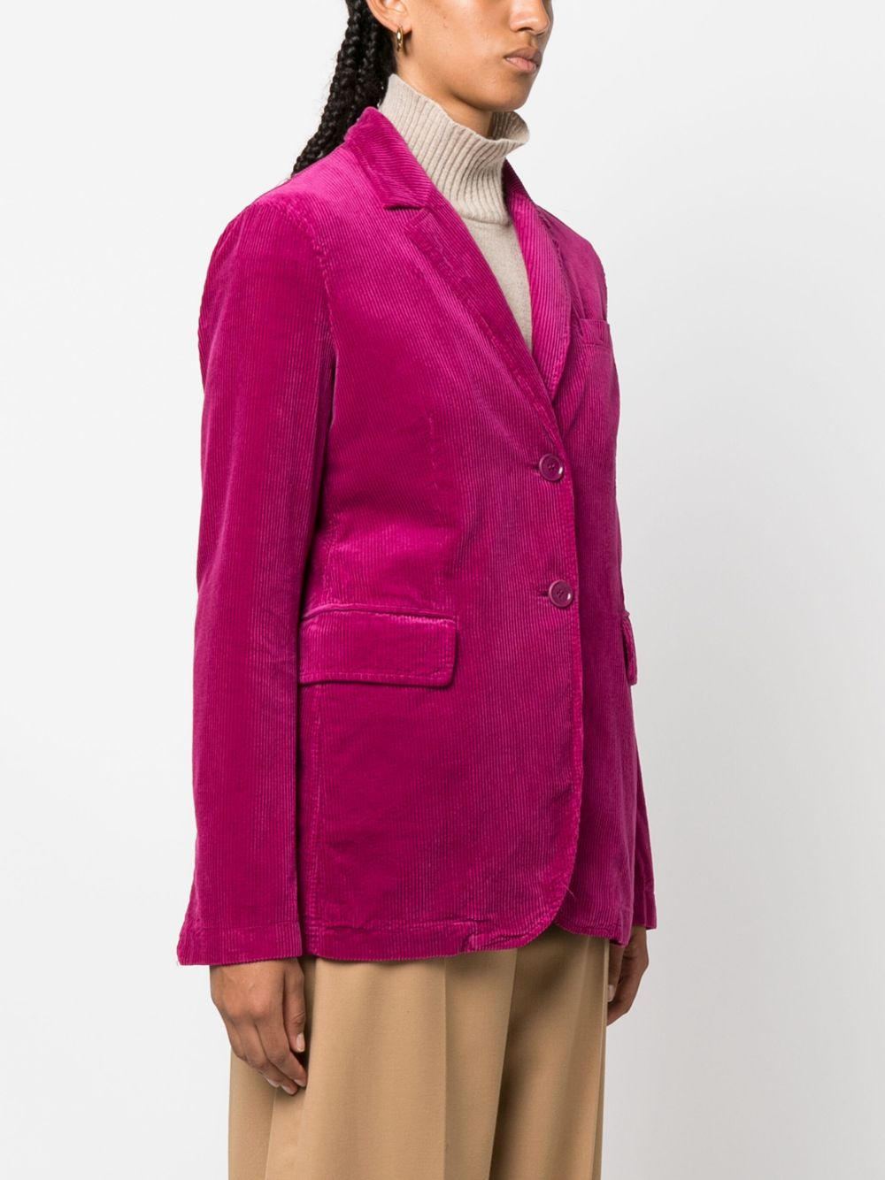 three-pocket corduroy blazer - 3