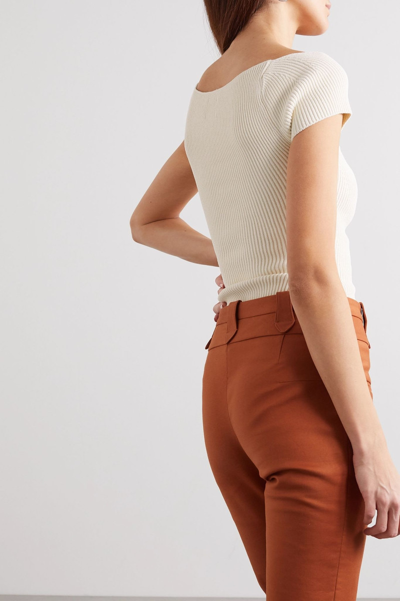 Ista ribbed-knit top 4