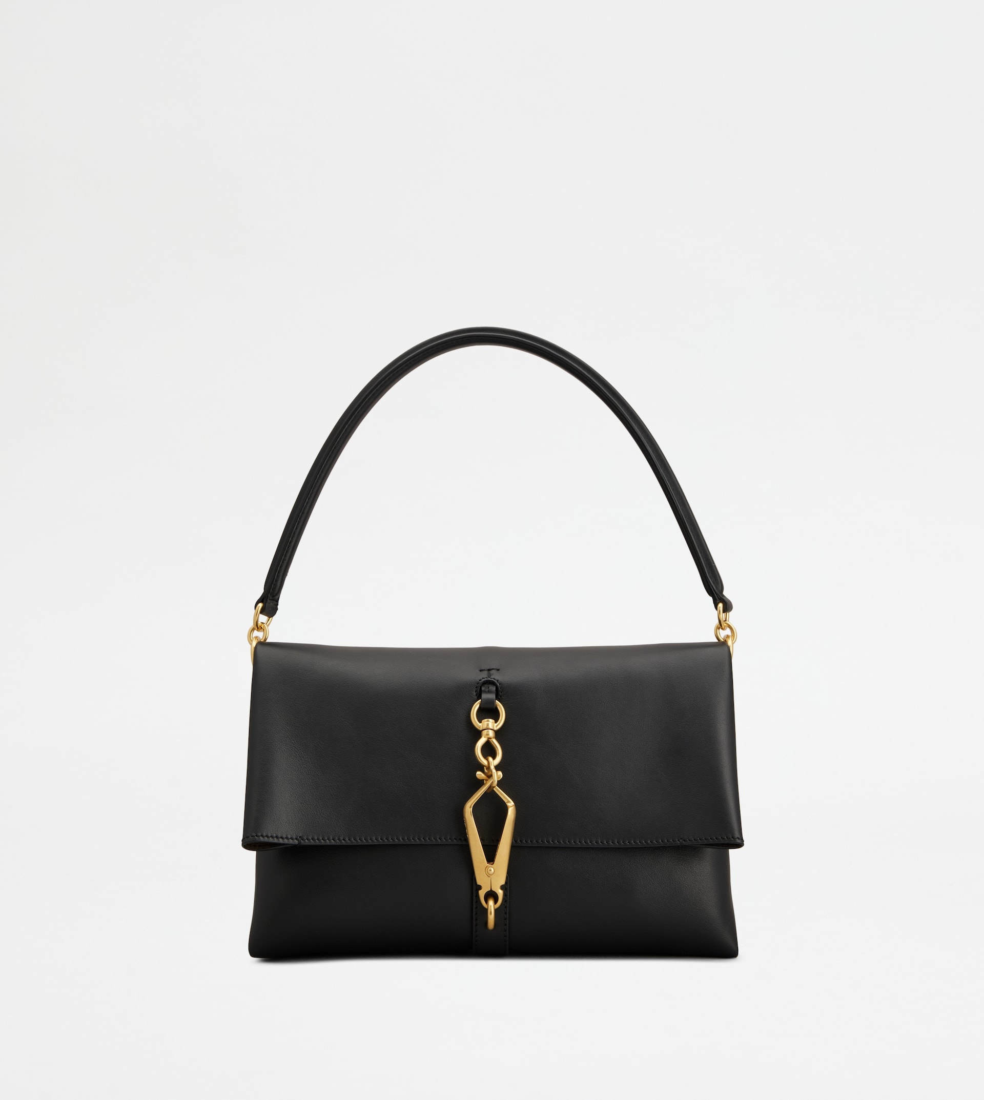 TOD`S｜ (XBWBUZK0100UPP B999) Black top bag TODS XBWBUZK0100 UPPB999 - Gianni Cuccuini