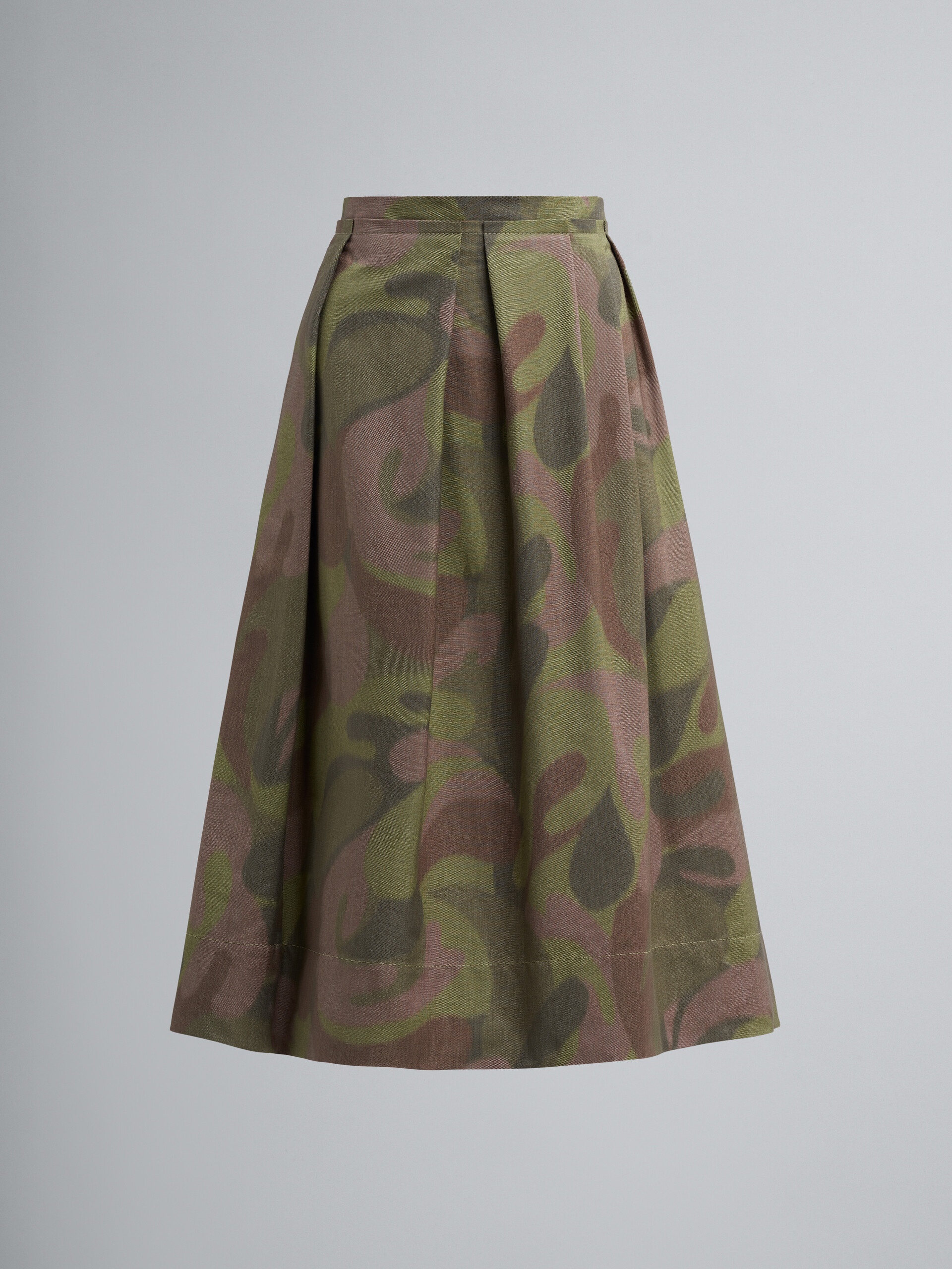 CANVAS CHINÈ SKIRT - 1