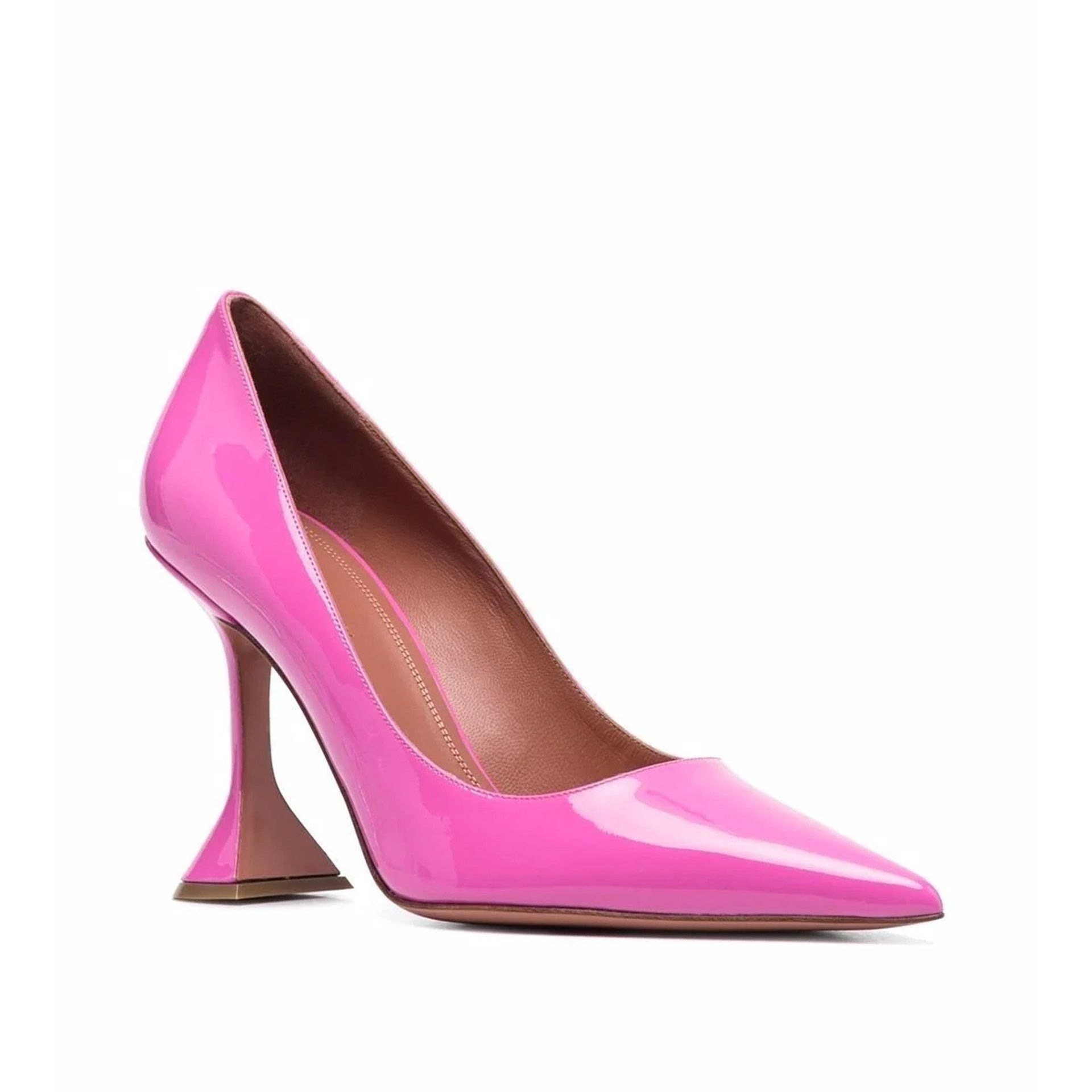 Amina Muaddi Ami Patent Leather Pumps Women - 2