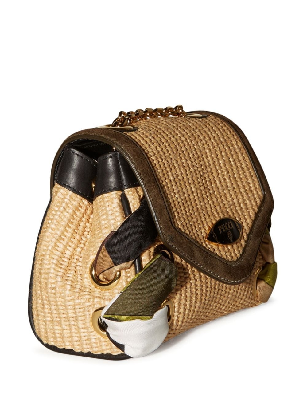Tressage logo-plaque bag - 4