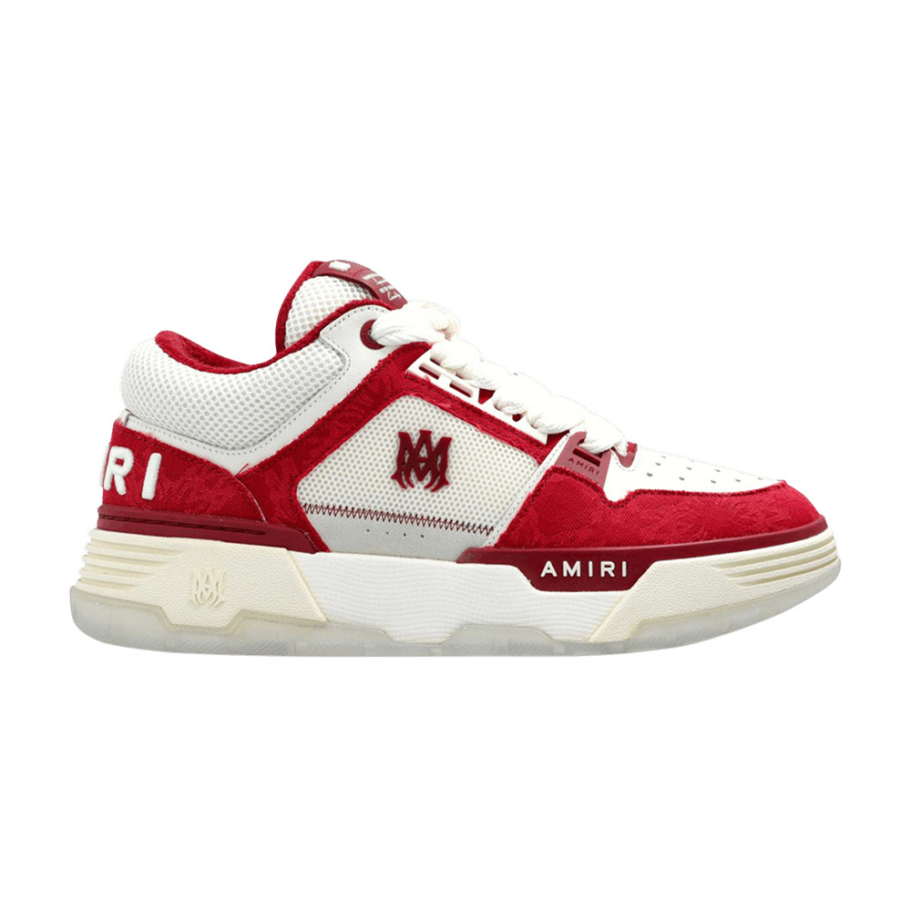 Amiri MA-1 'Quad Monogram Print - Deep Red' - 1