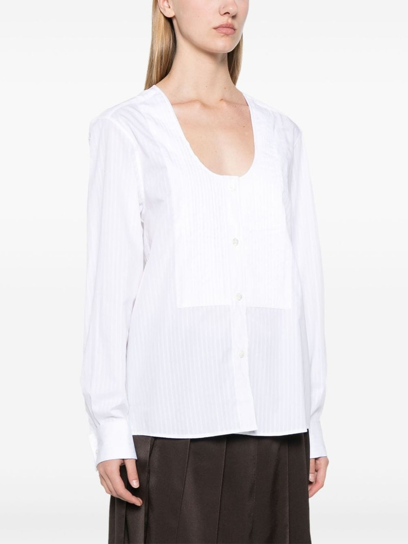 pintuck bib shirt 3