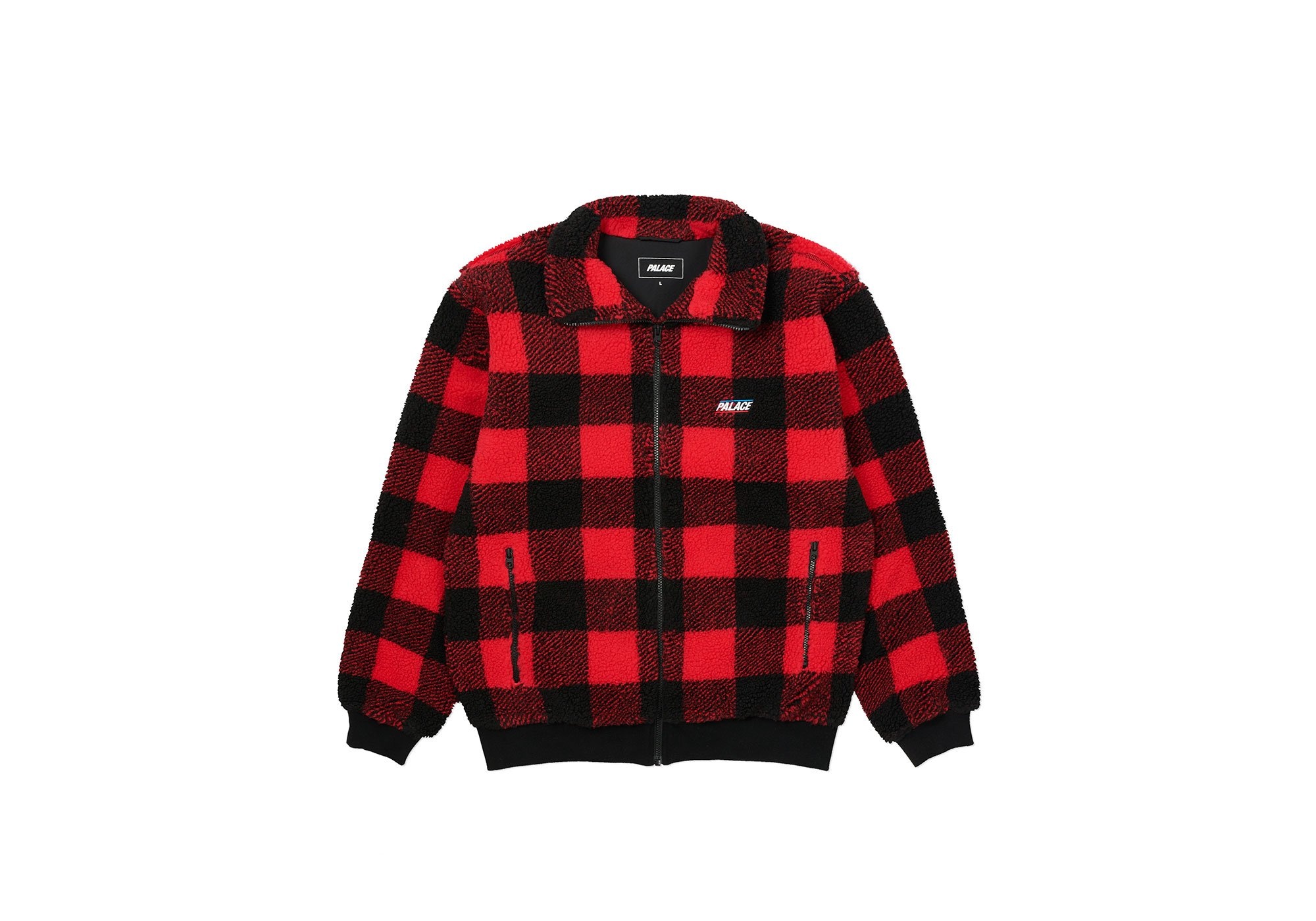 P-LUMBER JACKET RED / BLACK - 3