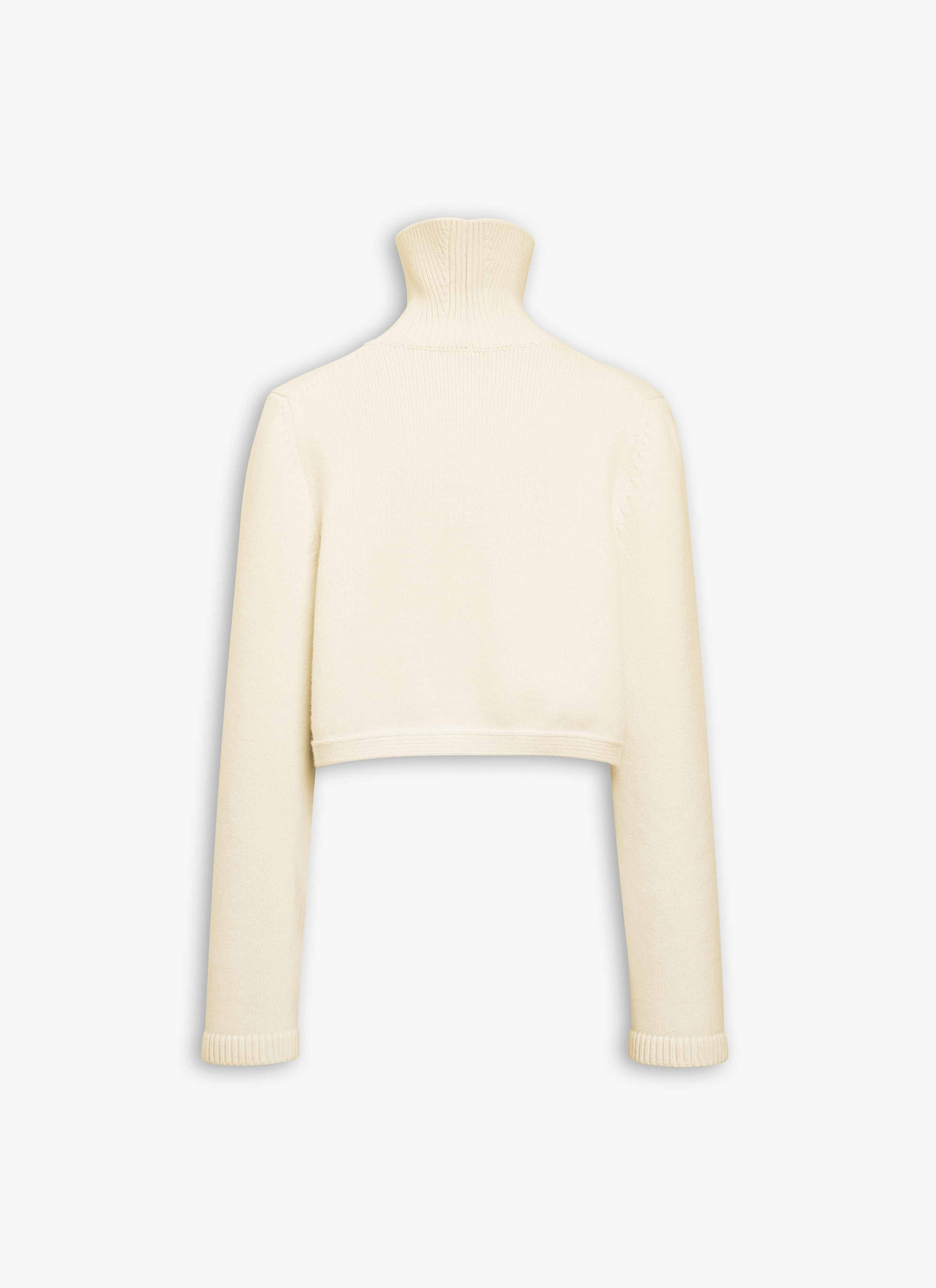 CASHMERE KNIT CUT-OUT JUMPER - 4