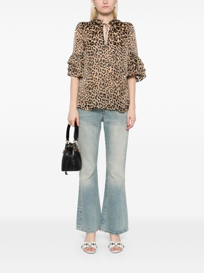 Alice + Olivia Julius tier tunic top outlook