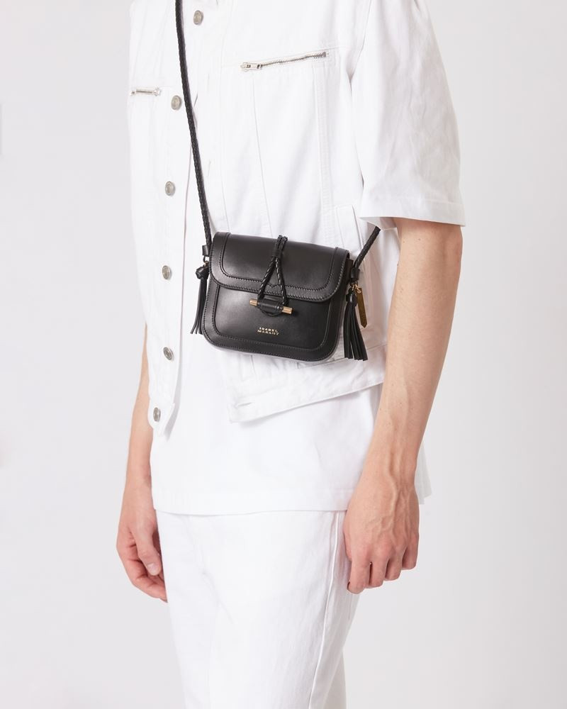 Isabel Marant VIGO LEATHER FLAP BAG outlook