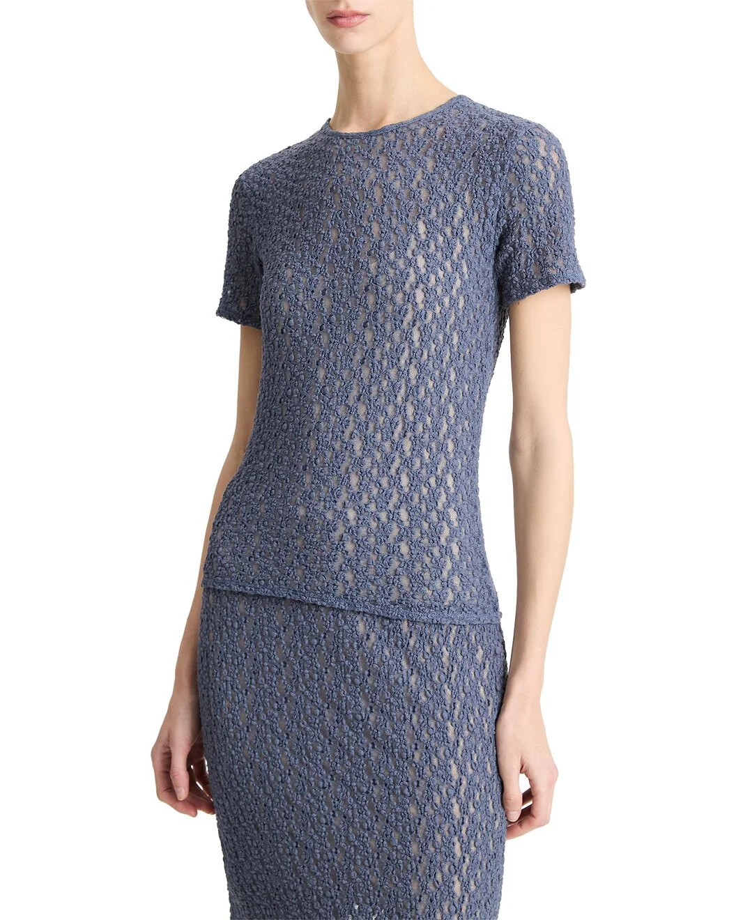 Vince Floral Smocked Pullover - 1