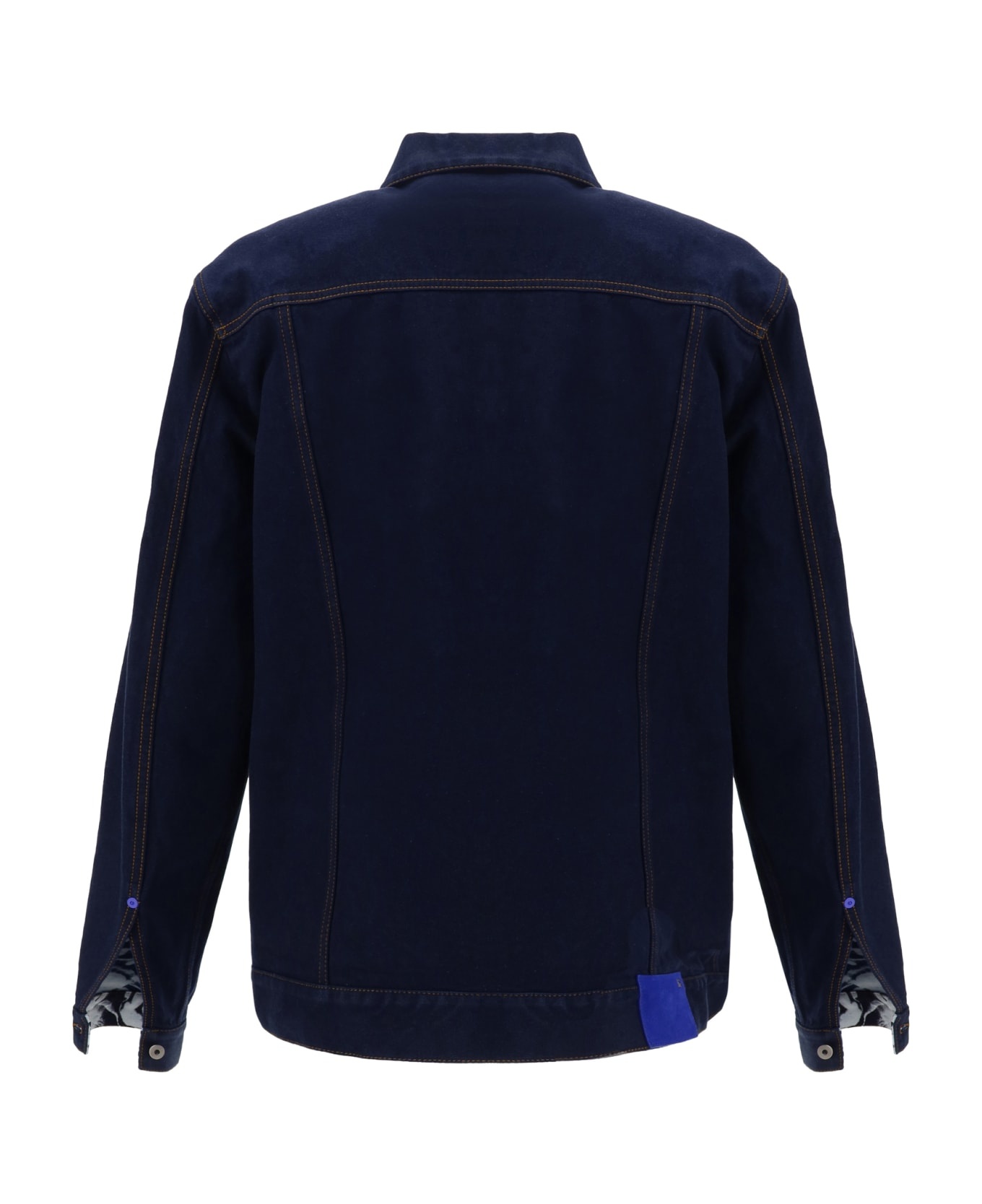 Indigo Blue Cotton Jacket - 2