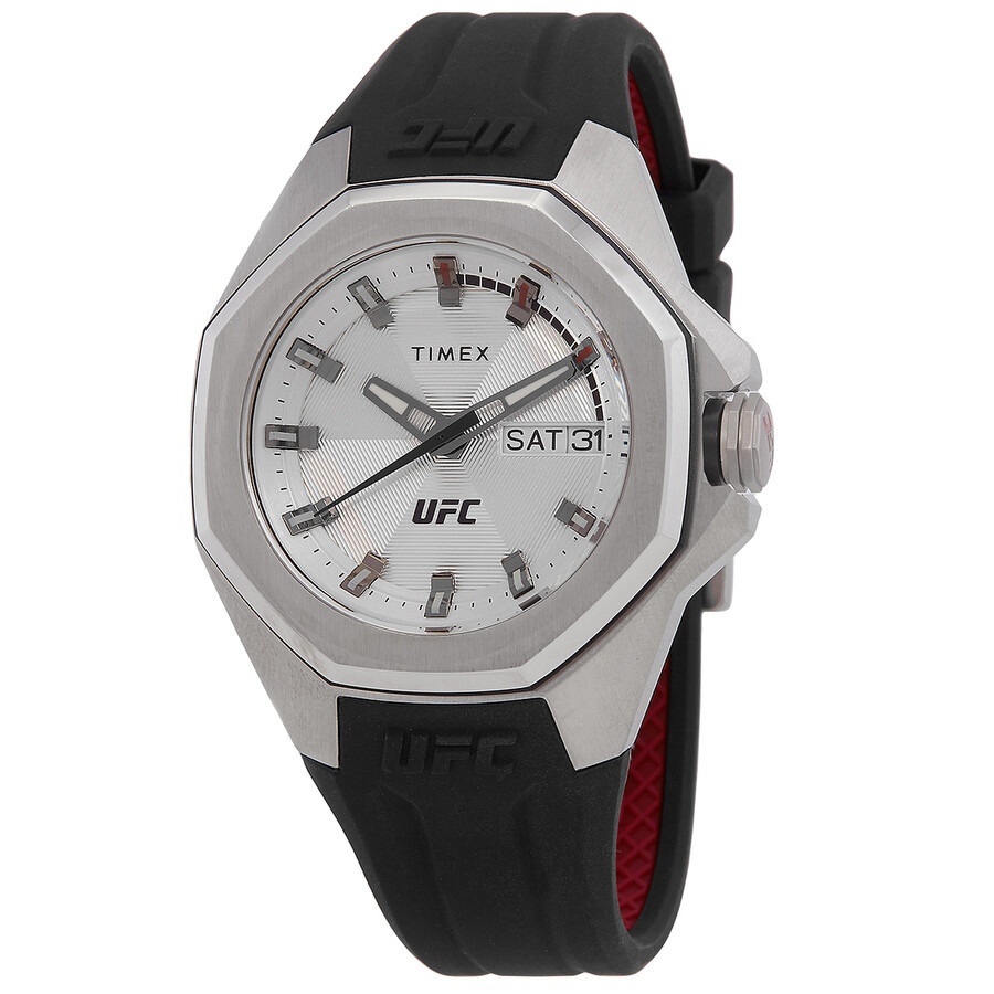 Timex - Timex UFC Pro Quartz Silver Dial Men's Watch TW2V57200 - 1