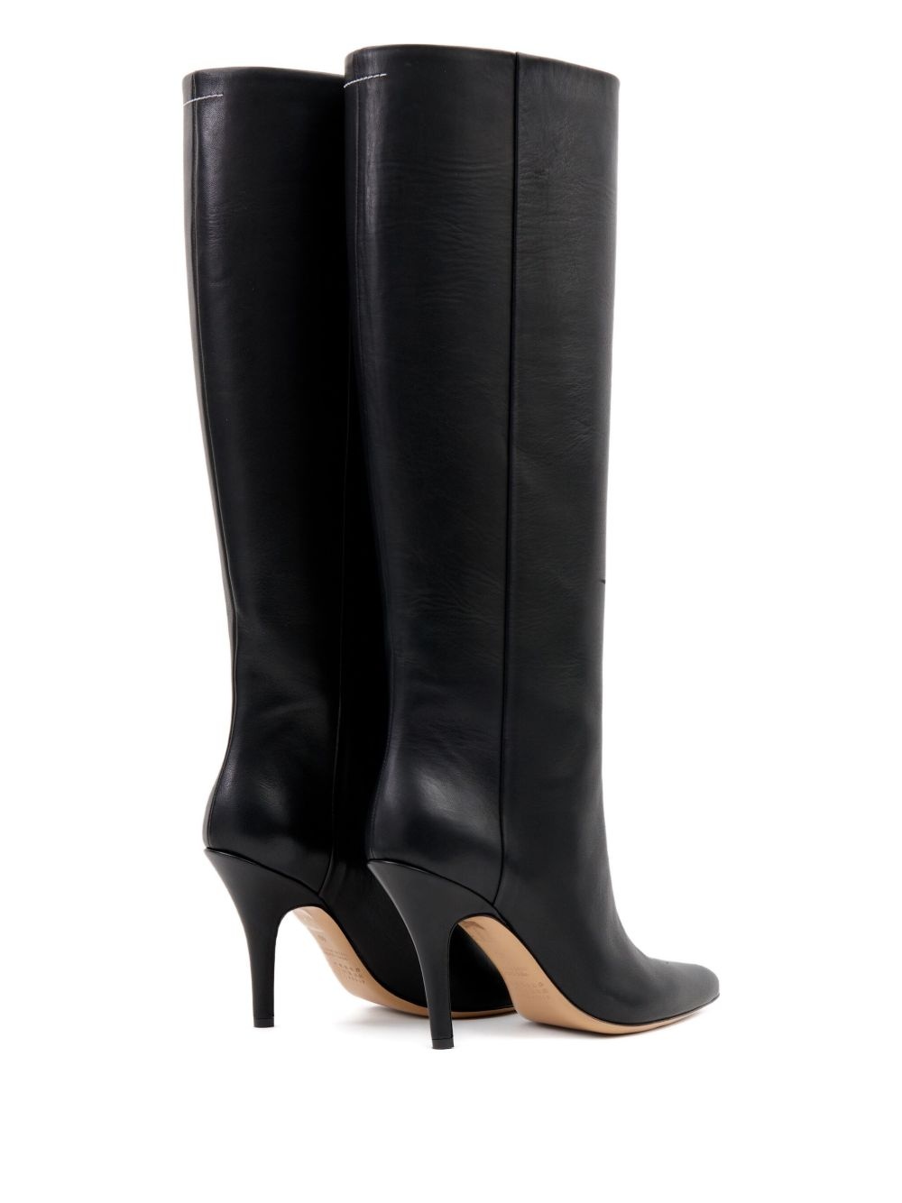 leather knee-high boots - 2