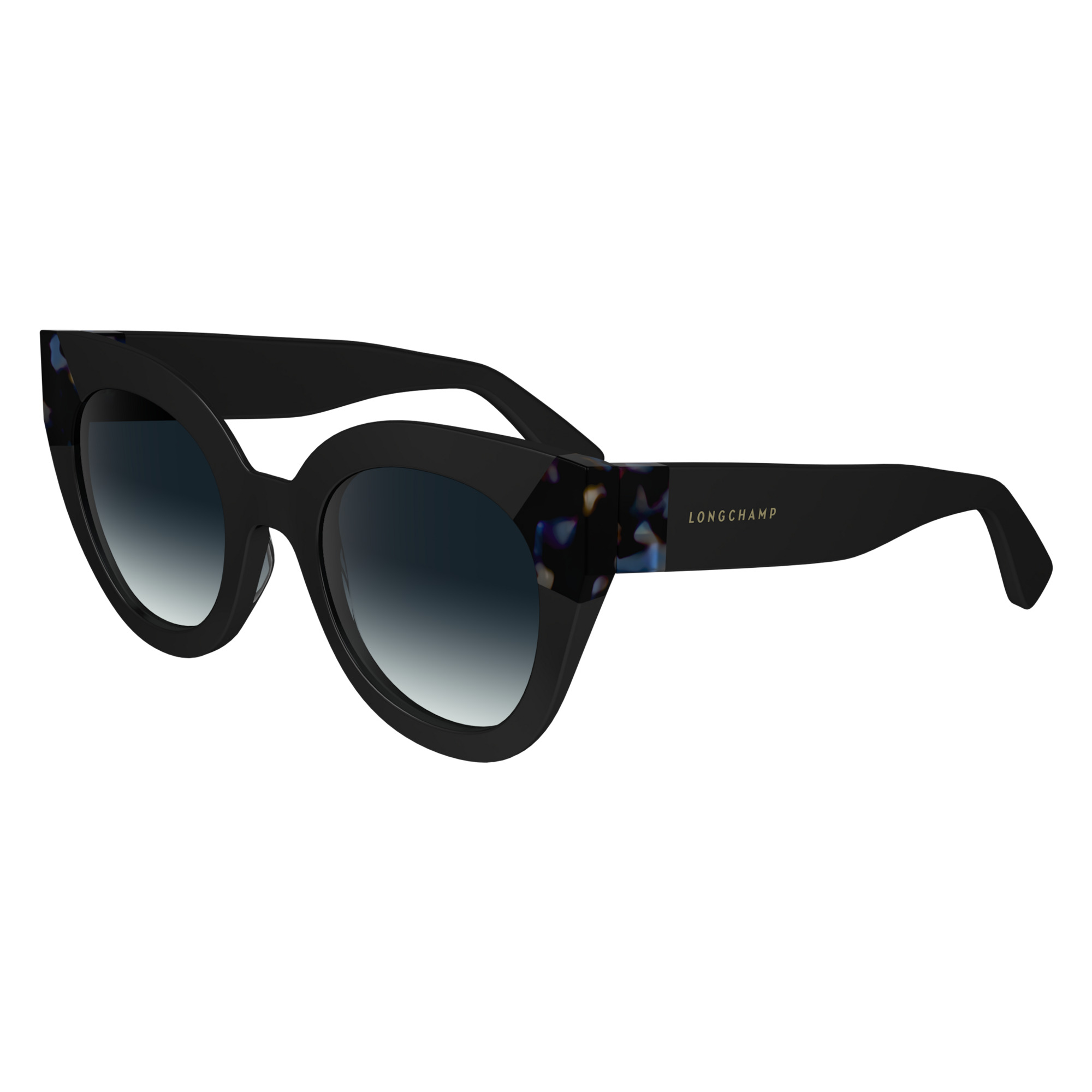 Sunglasses Black/Blue Havana - OTHER - 2