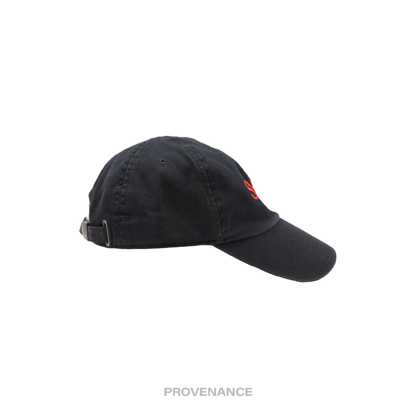 Balenciaga Sinners Cap - Washed Black - 4
