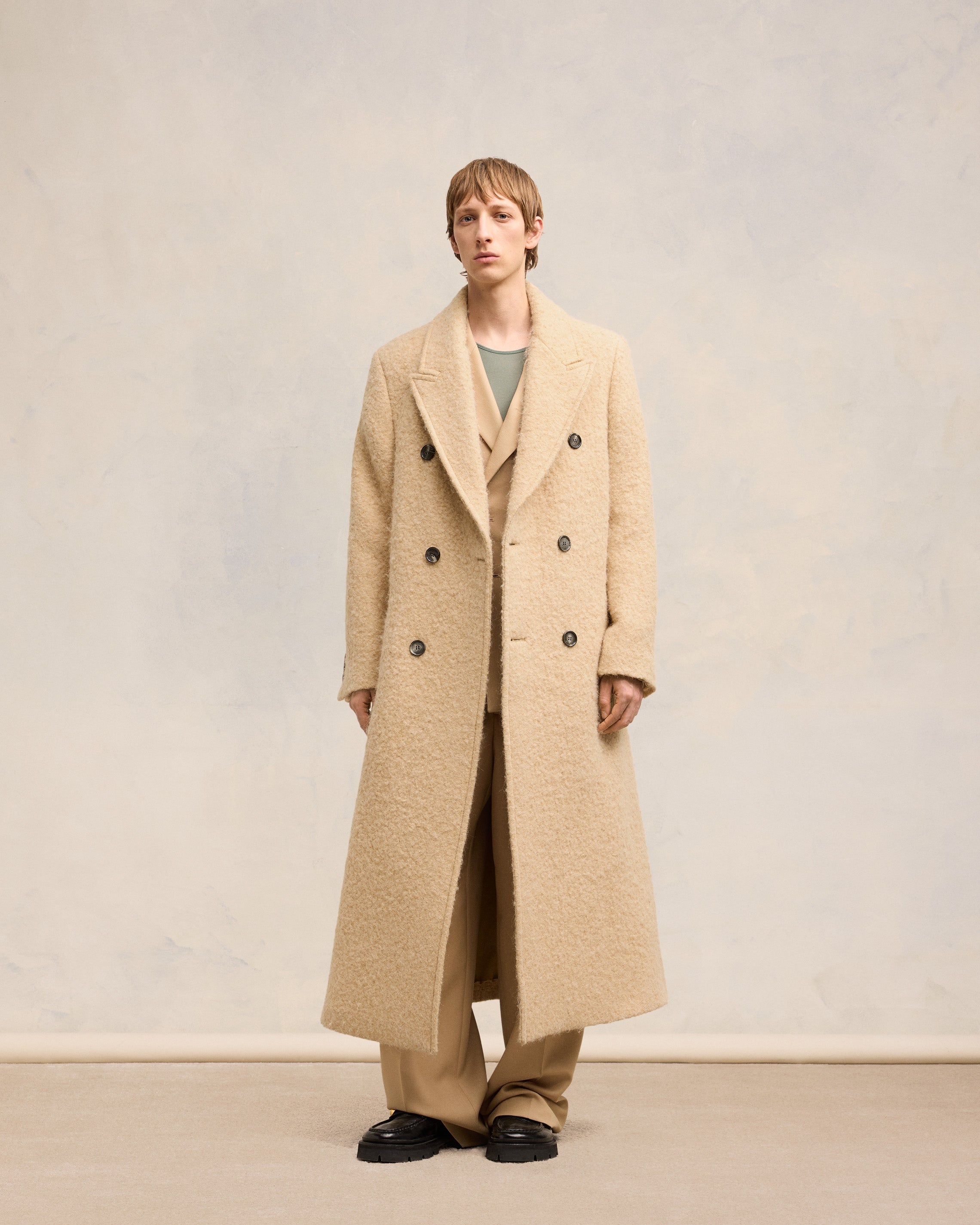 DOUBLE BREASTED COAT - 2