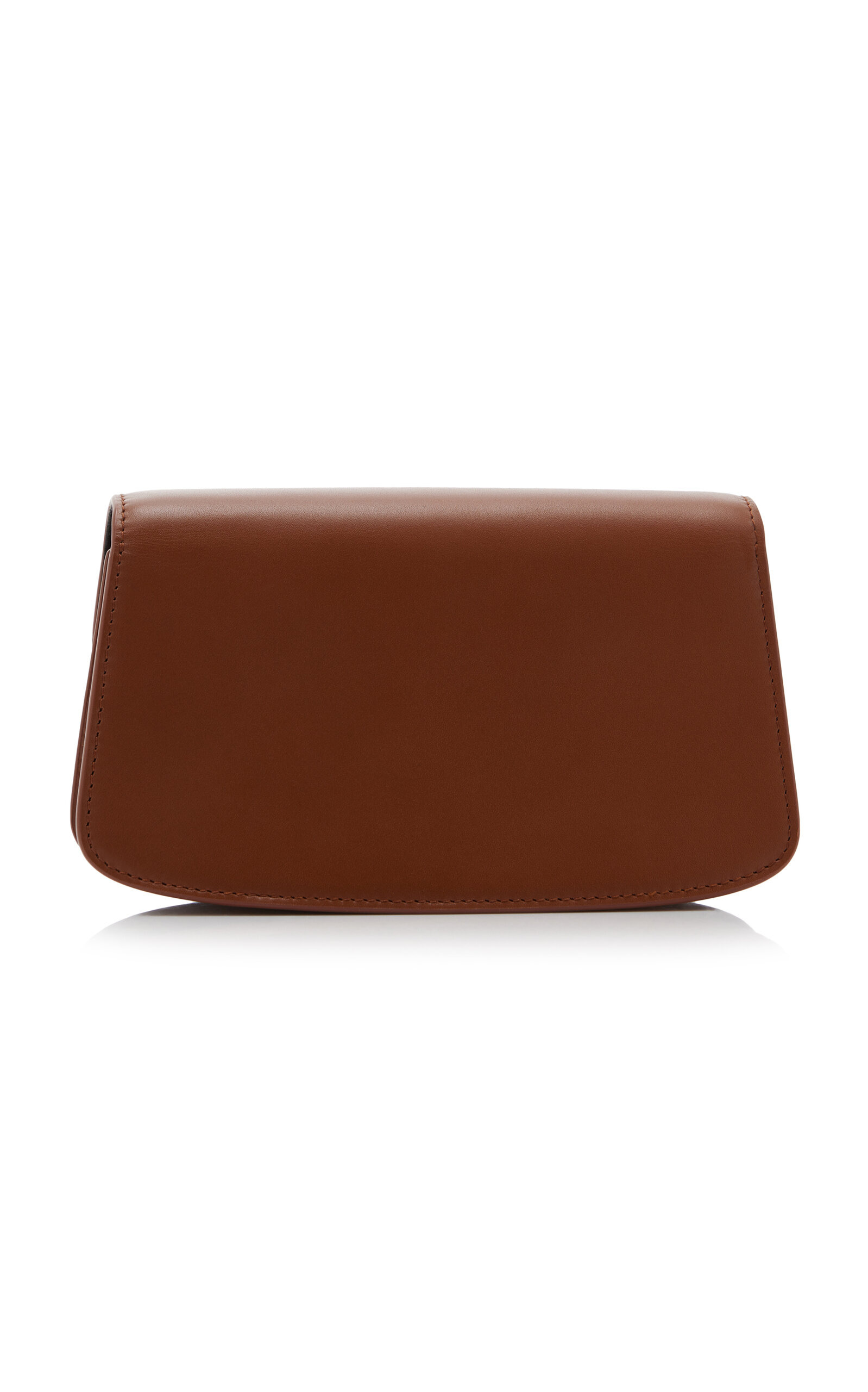 Sofia E/W Leather Crossbody Bag brown - 6