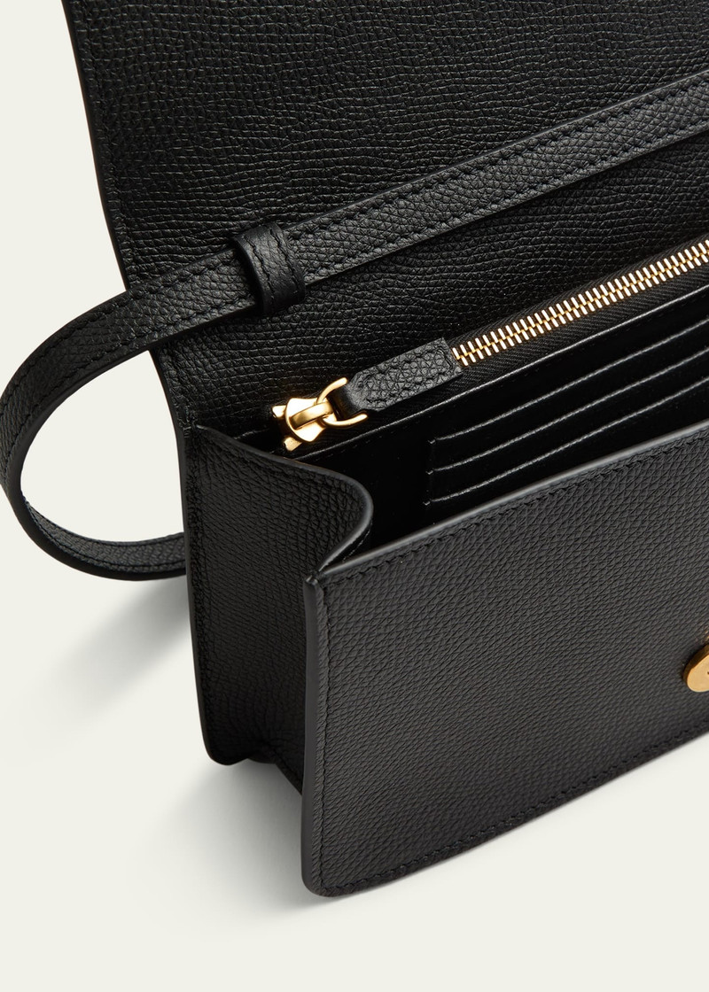 Valentino VLOGO Flap Leather Wallet outlook