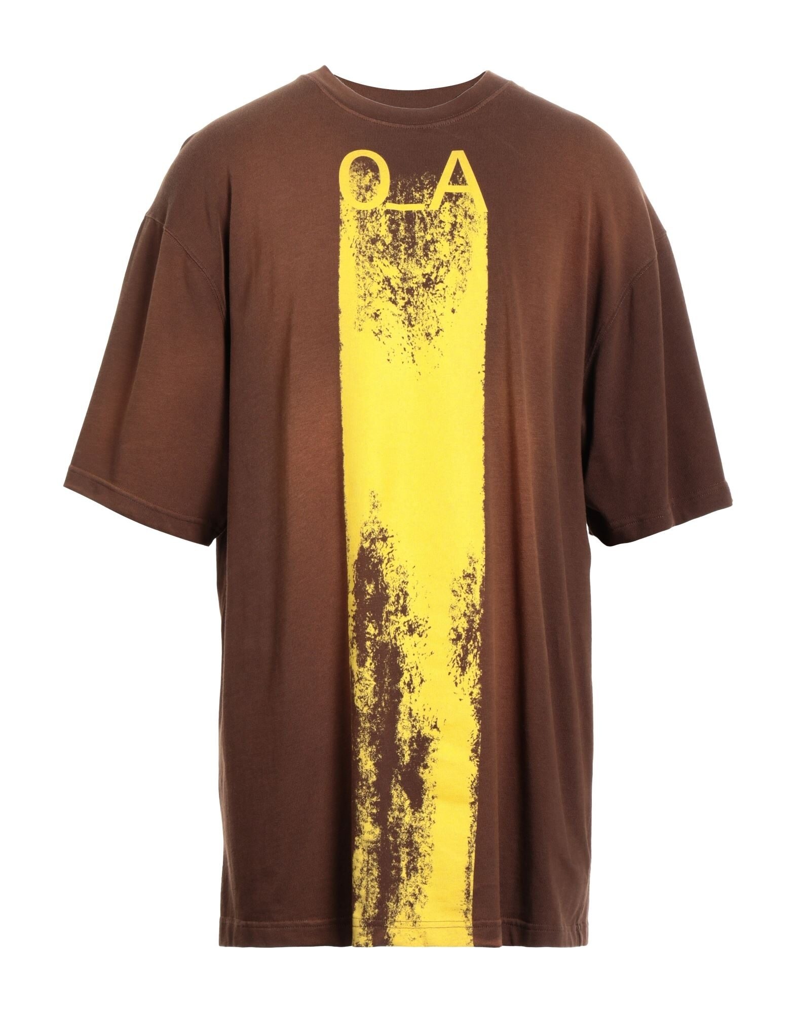 Brown Men's T-shirt - 1