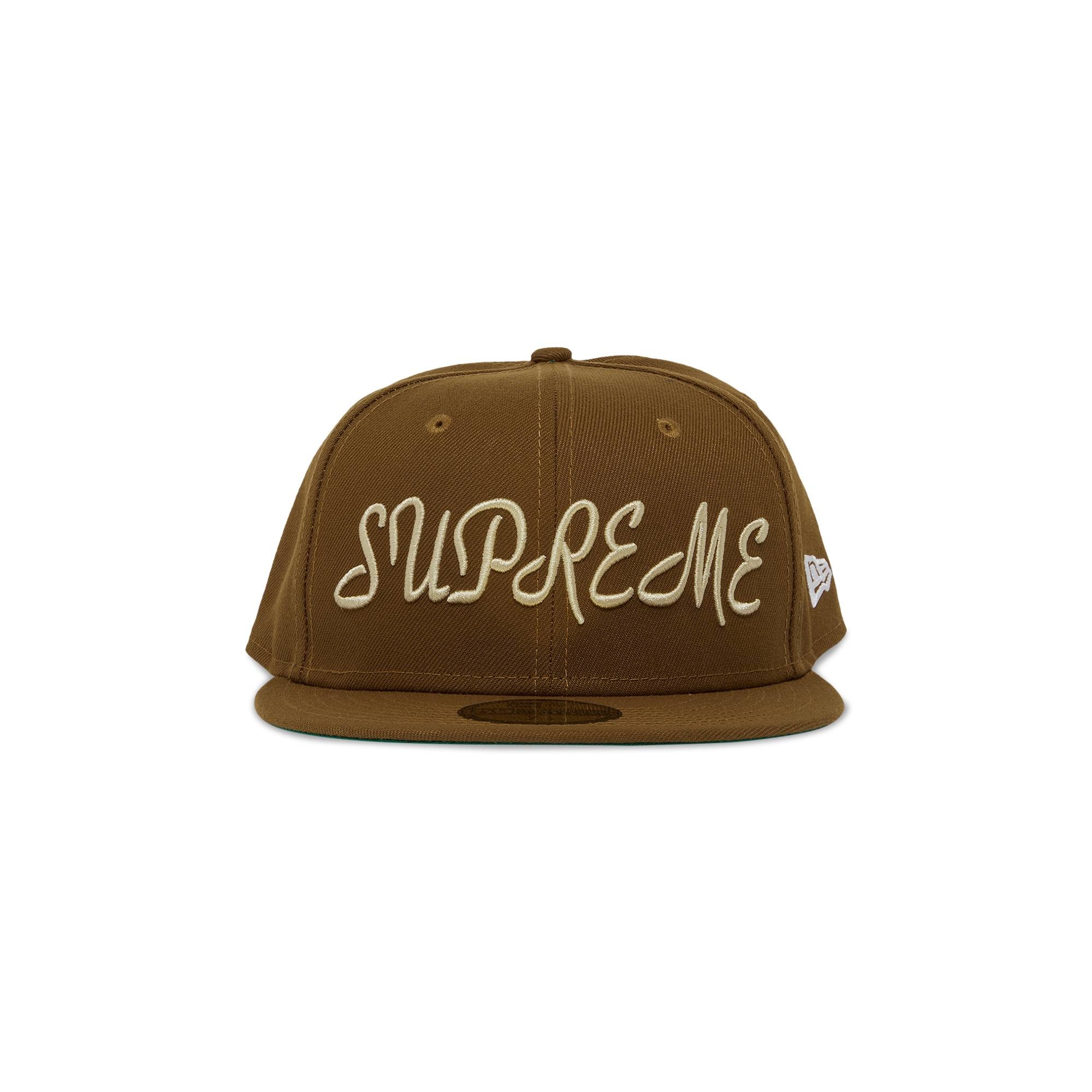 Supreme Script New Era 'Light Brown' - 1