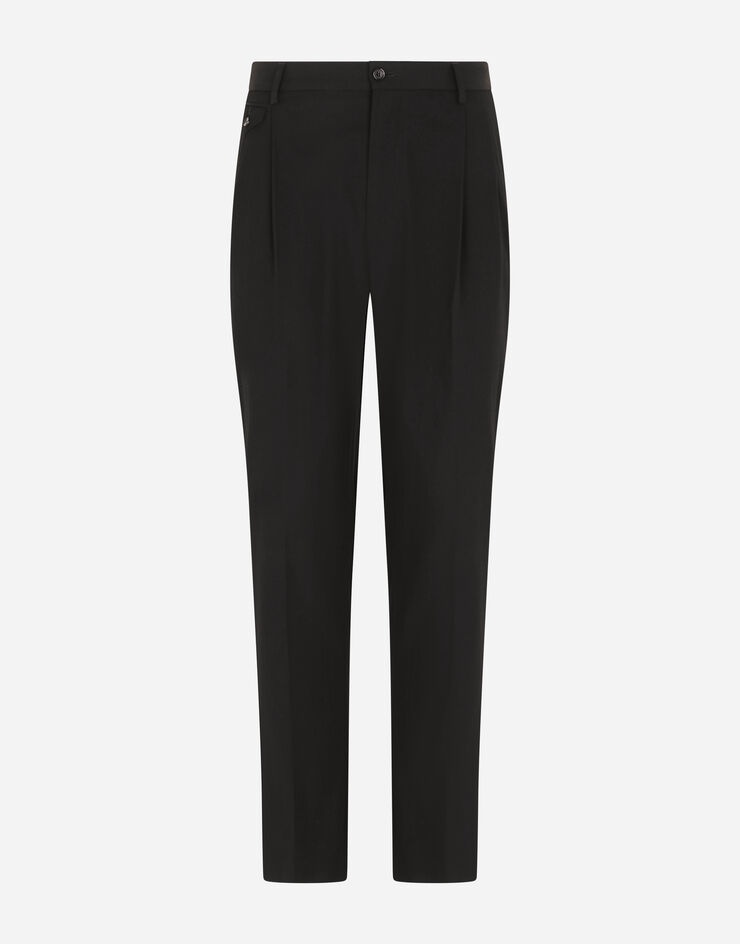 Stretch wool pants - 3