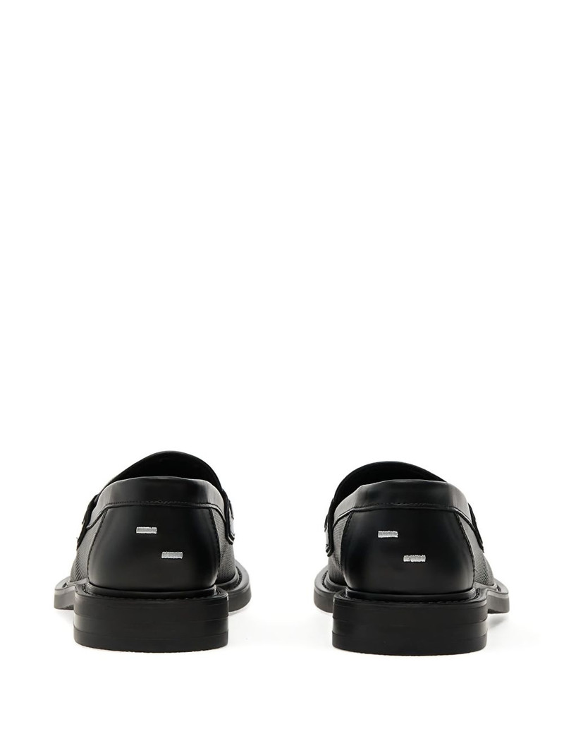 chain-link perforated loafers 3