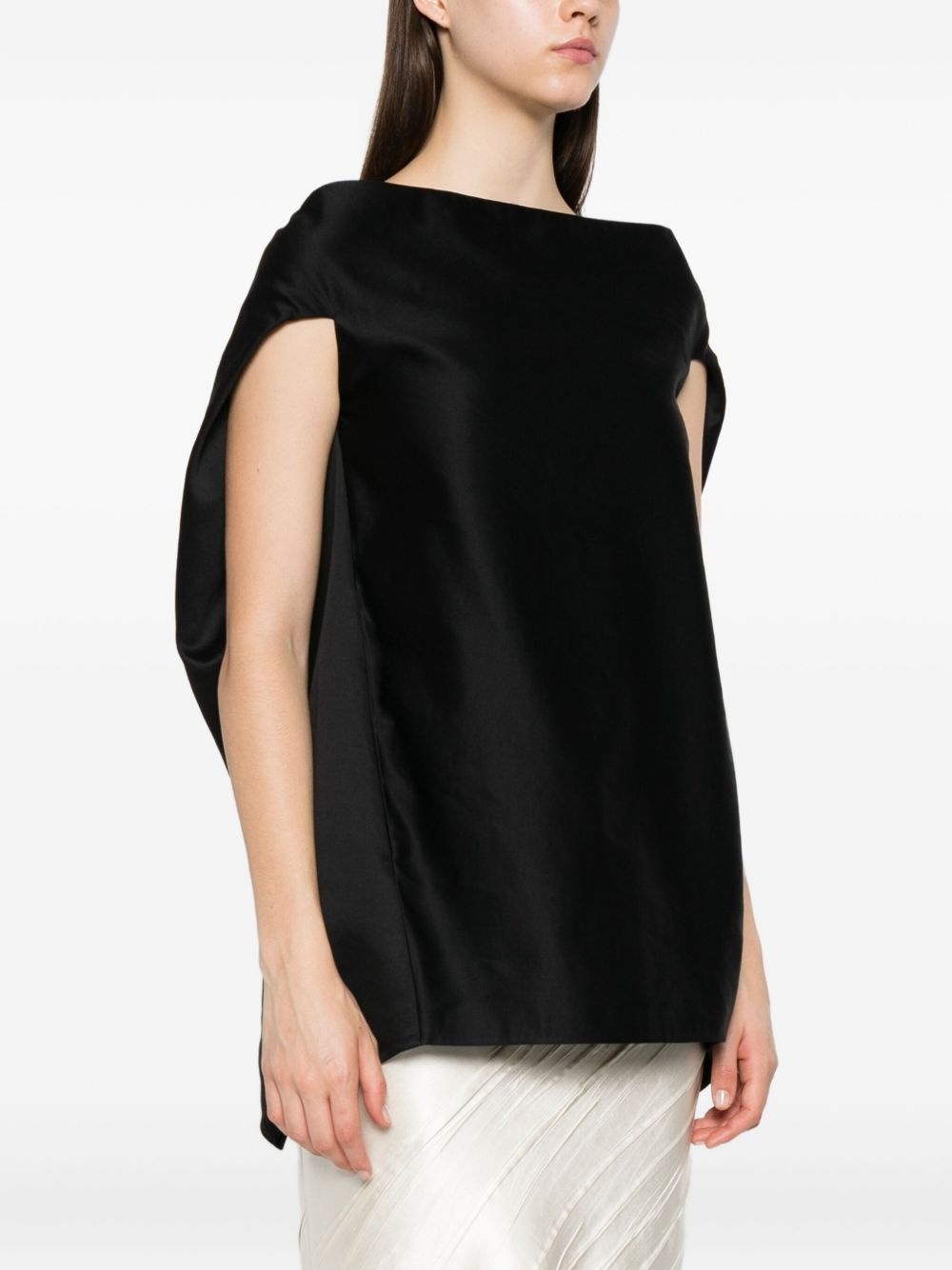 wide-neck blouse - 3