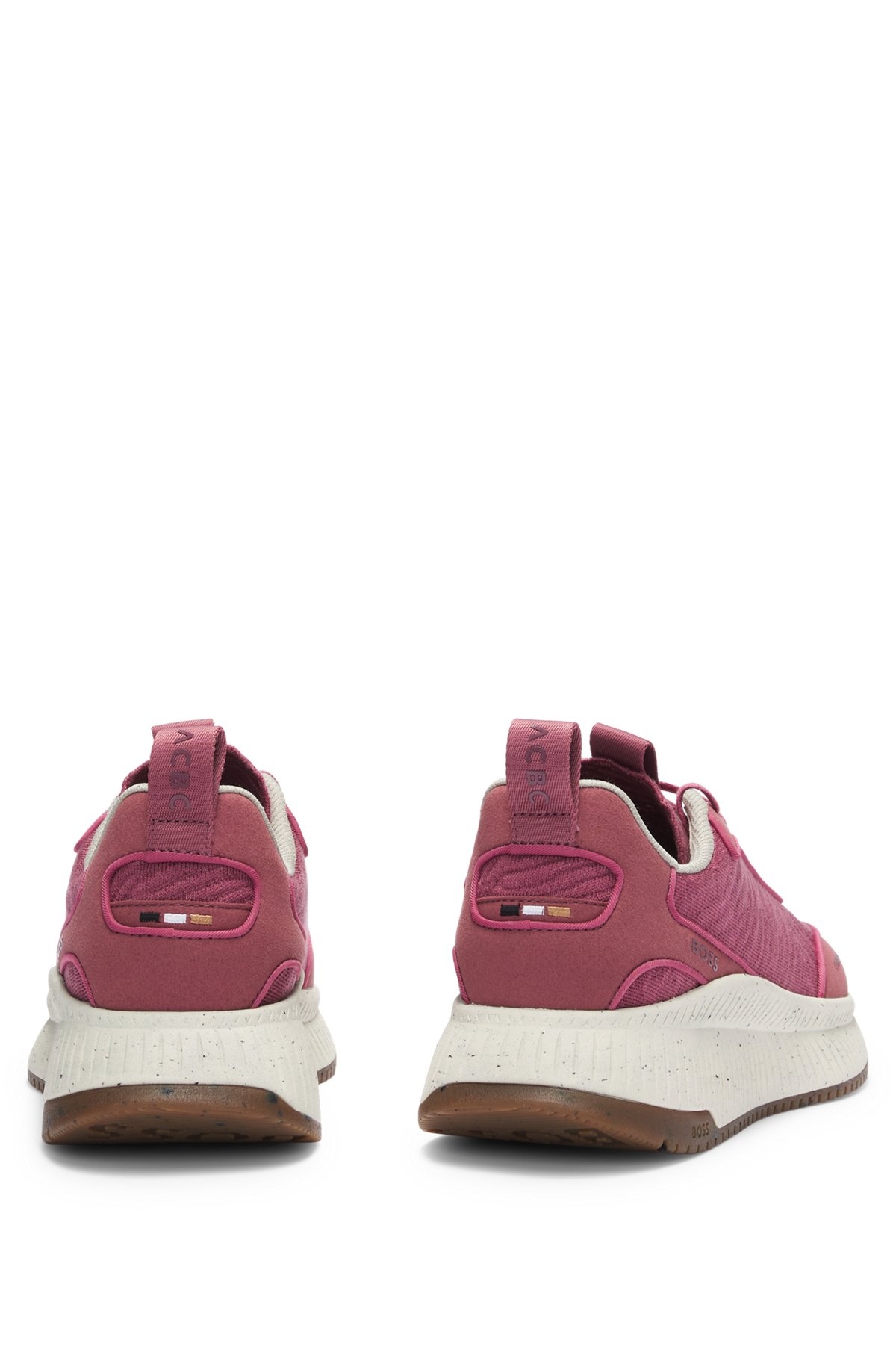 BOSS X ACBC TRAINERS WITH SPECKLED EFFECT - 5