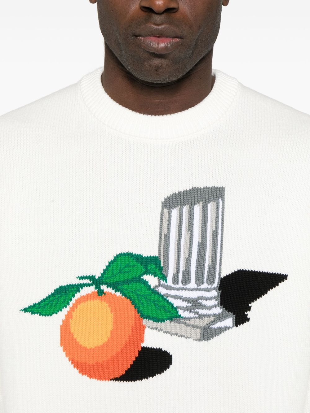 intarsia-knit sweater - 5