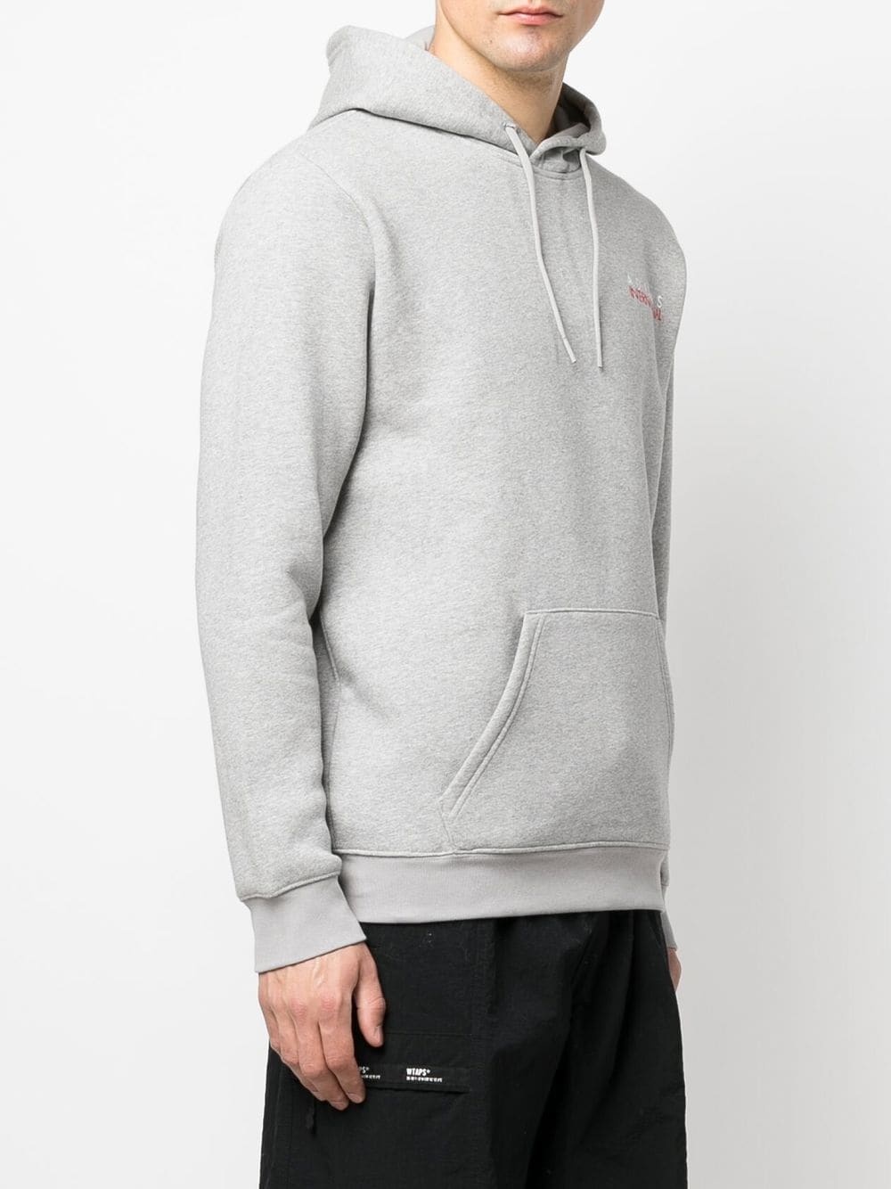 Sports Club embroidered-logo hoodie - 4