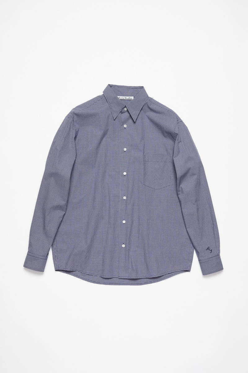 Long sleeve shirt - Navy 1