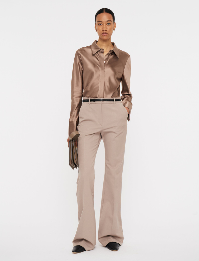 JOSEPH Tafira Gabardine Stretch Trousers outlook