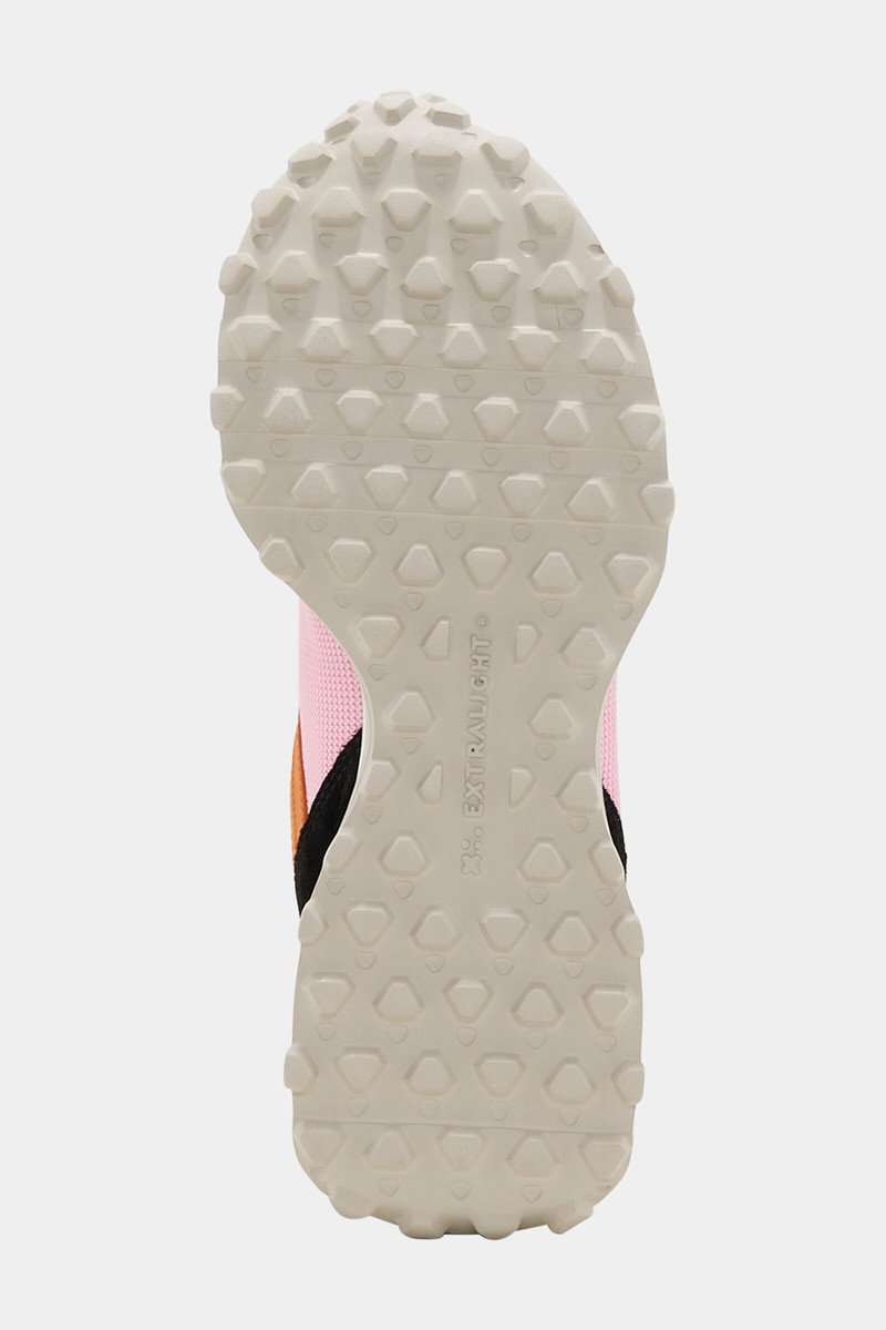 Charlotte Sneakers in Rose/White/Green 6