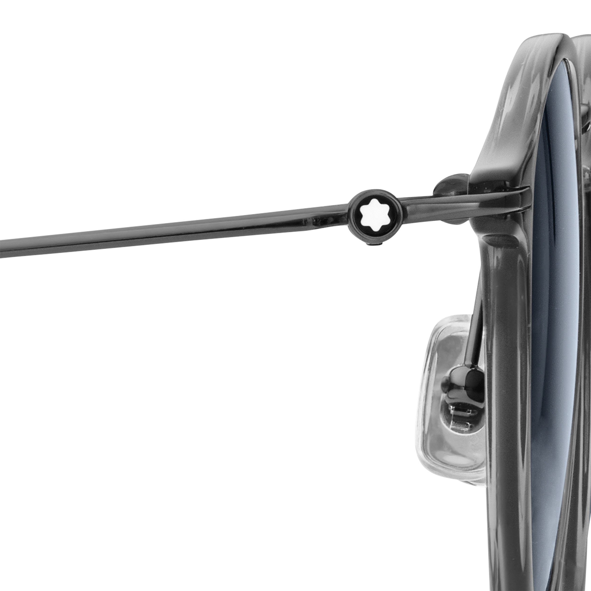 Round Sunglasses with Gray Injected Frame 8