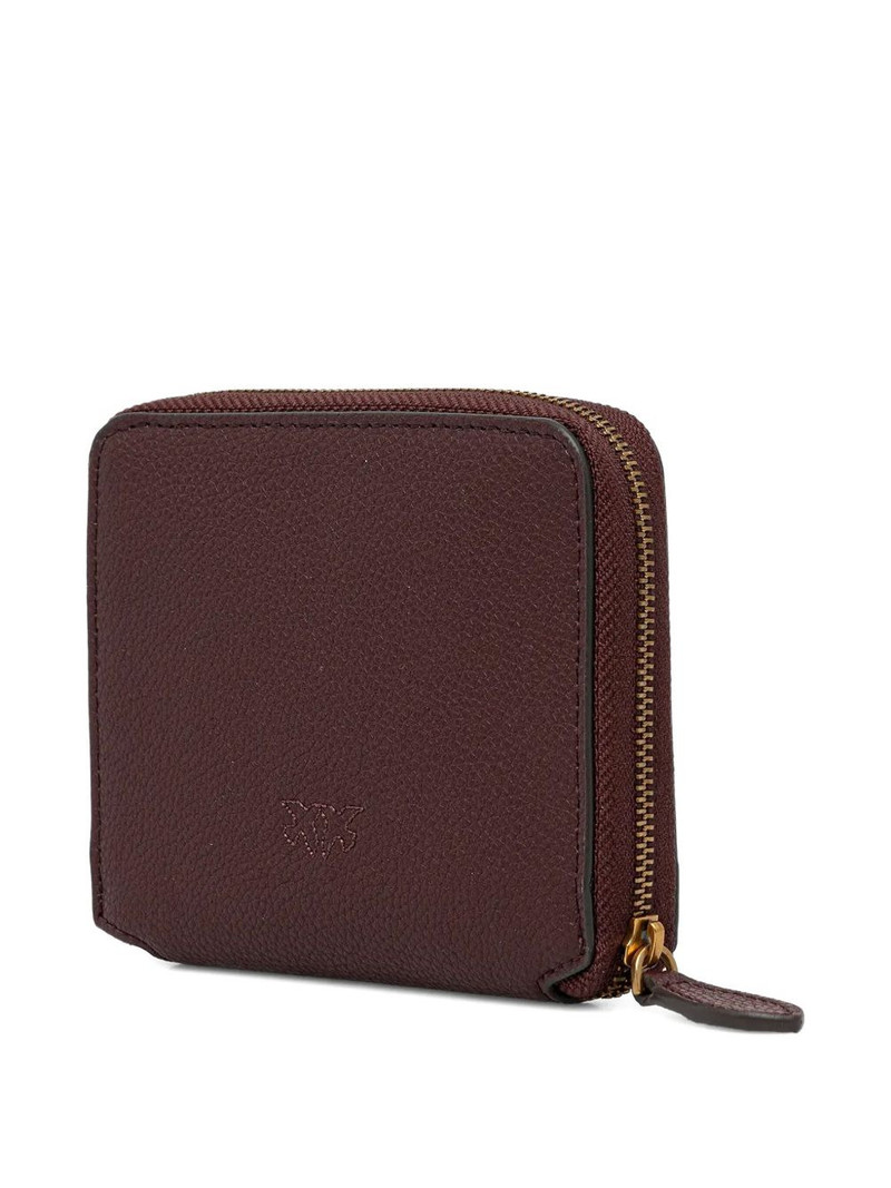 PINKO small square leather wallet outlook