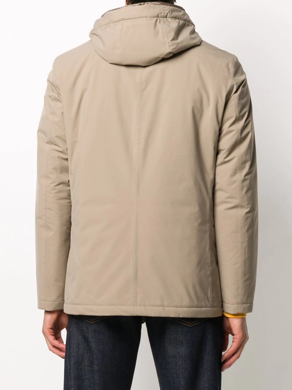 hooded shirt jacket - 4