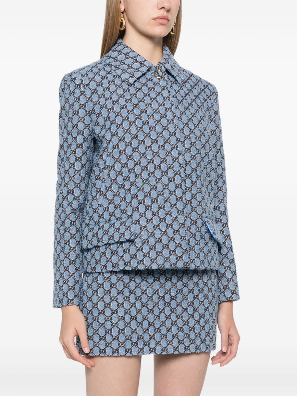 GG Shadow bouclé jacket - 3