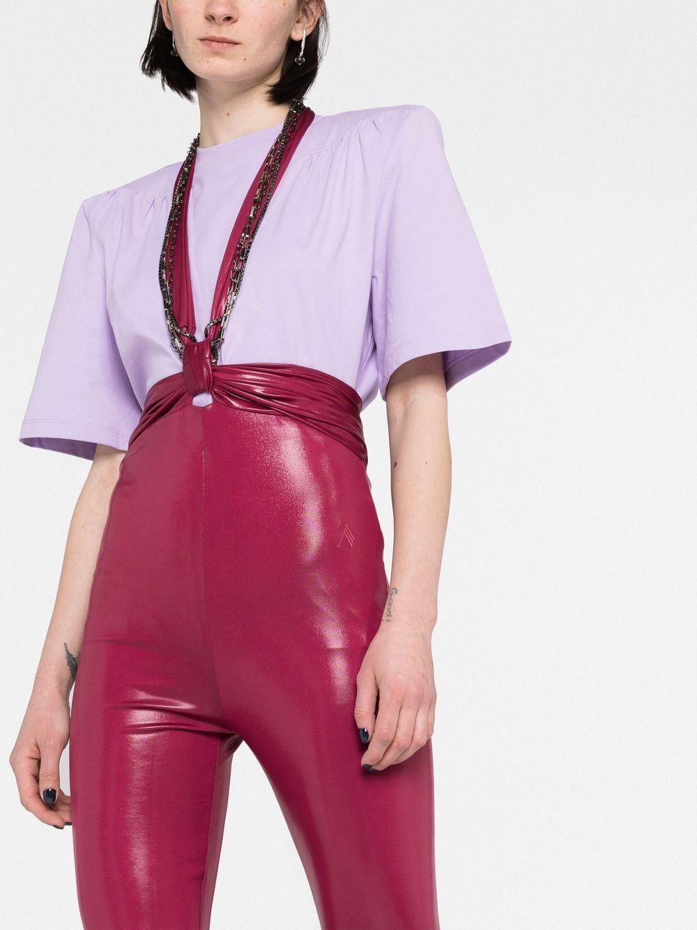 Ruby neck-strap leggings - 5