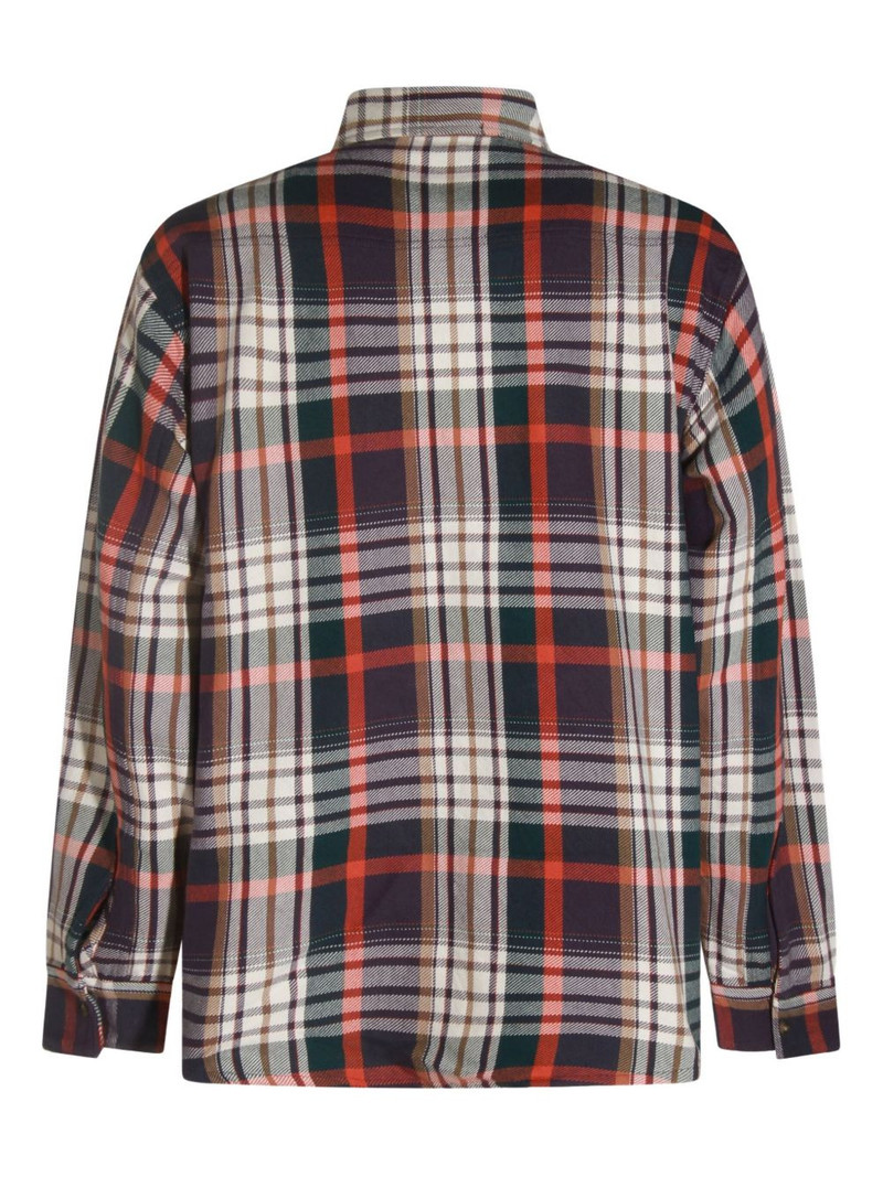 Carhartt buttoned plaid shirt outlook